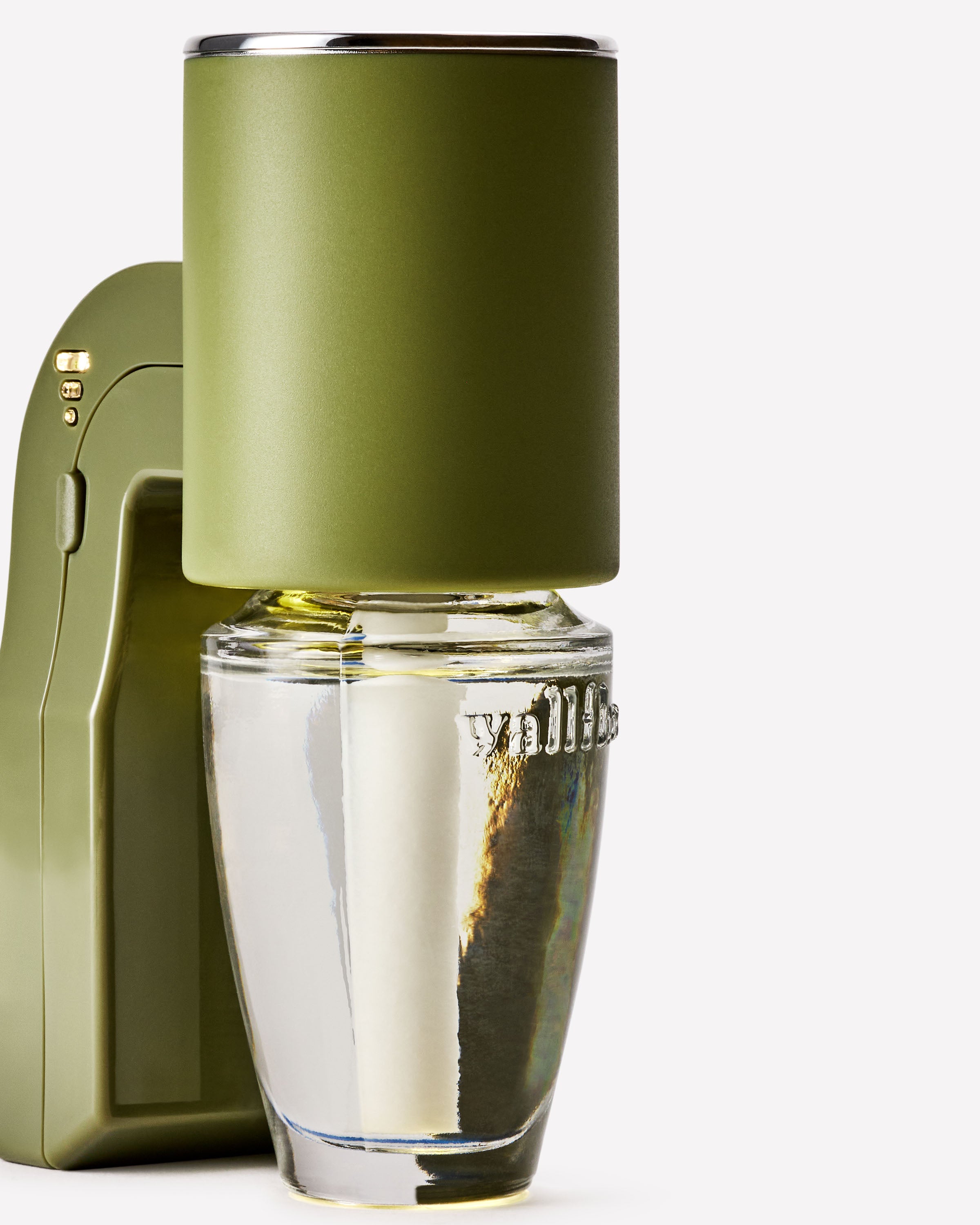 Diffuseur de fragrance Wallflowers Veilleuse avec contrôle de la fragrance cylindre vert