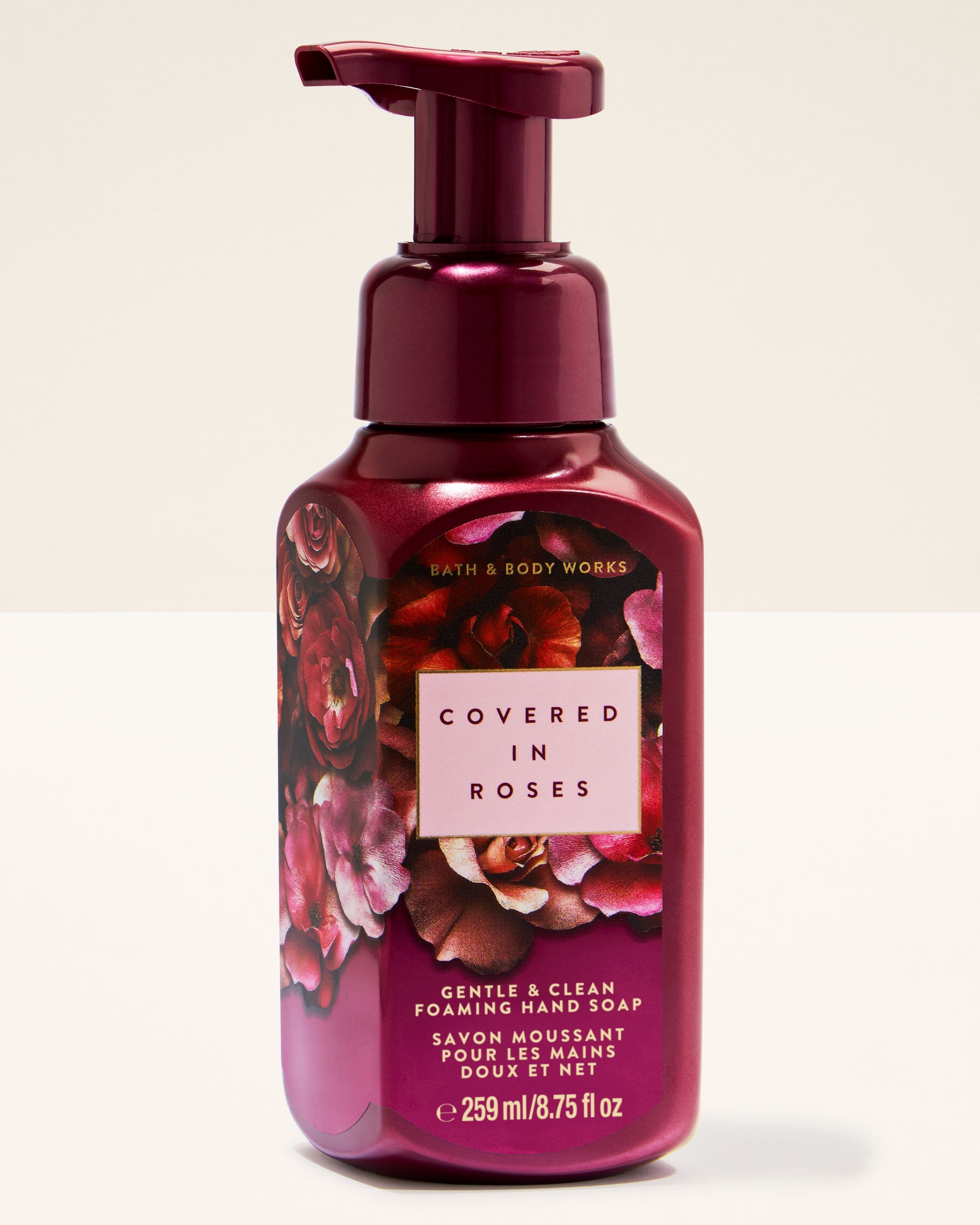 Covered In Roses Gentle & Clean Foaming Hand Soap