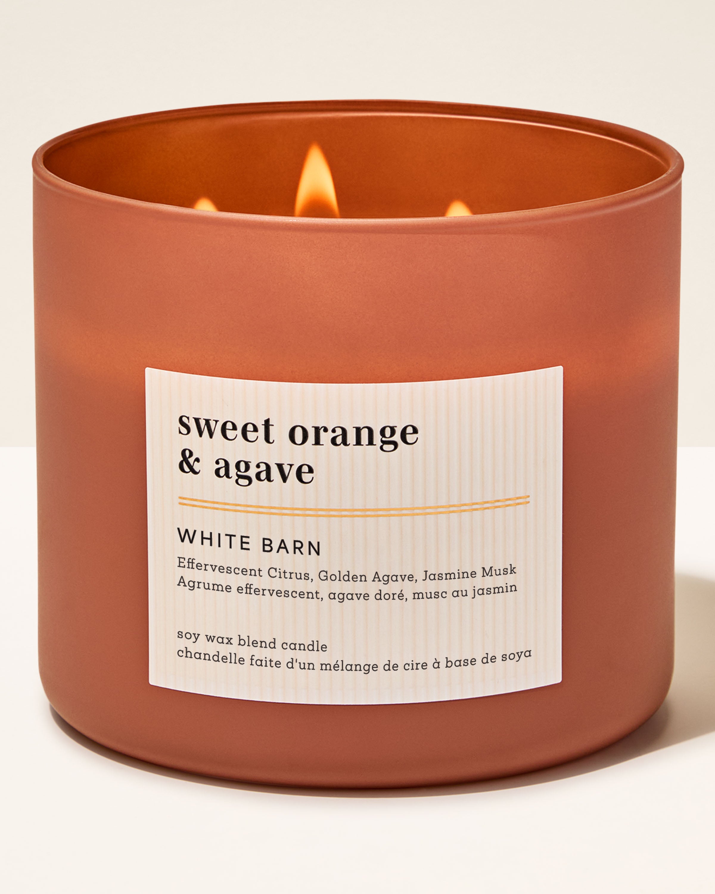 Sweet Orange & Agave 3-Wick Candle
