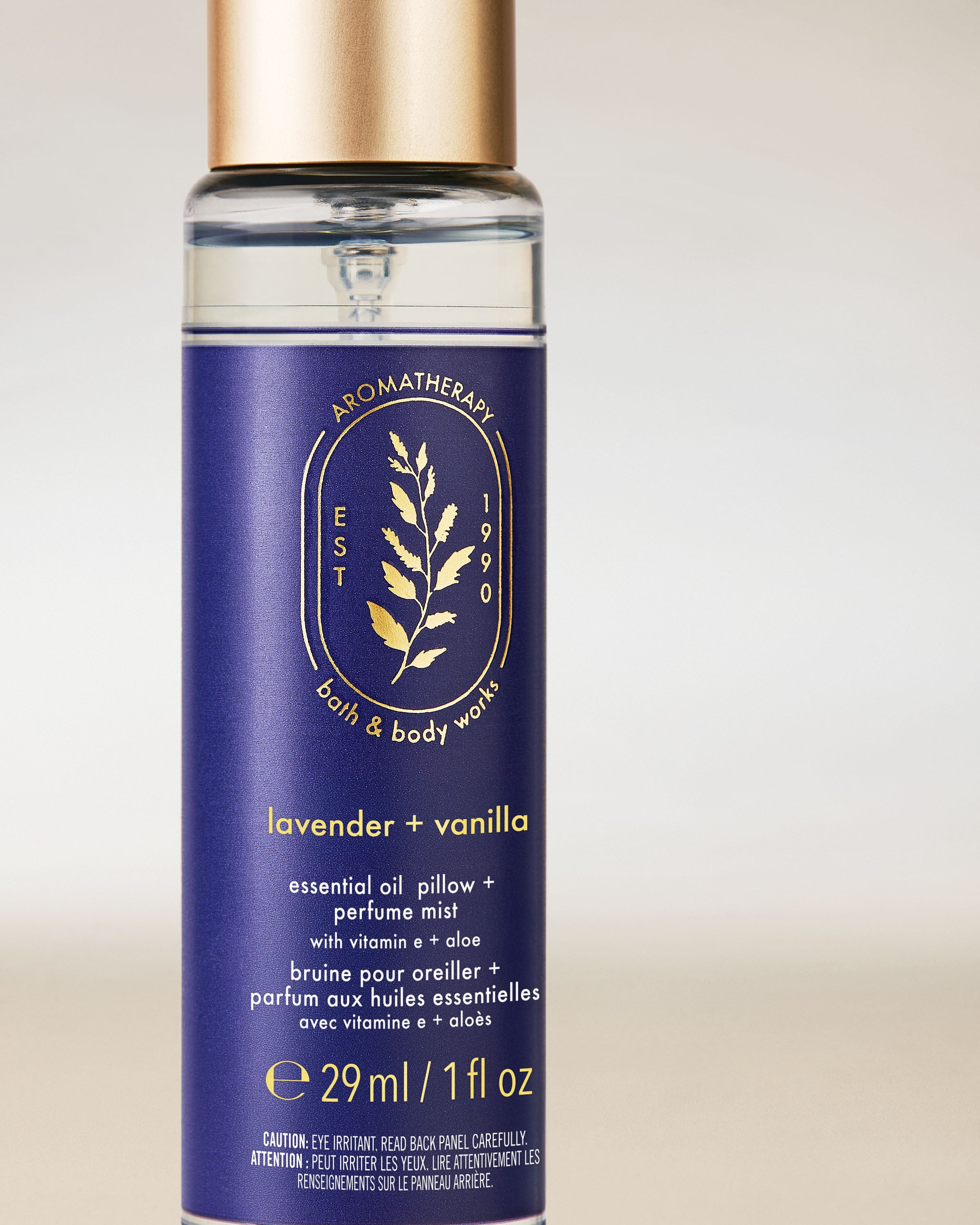 Lavender Vanilla Travel Size Essential Oil Mist