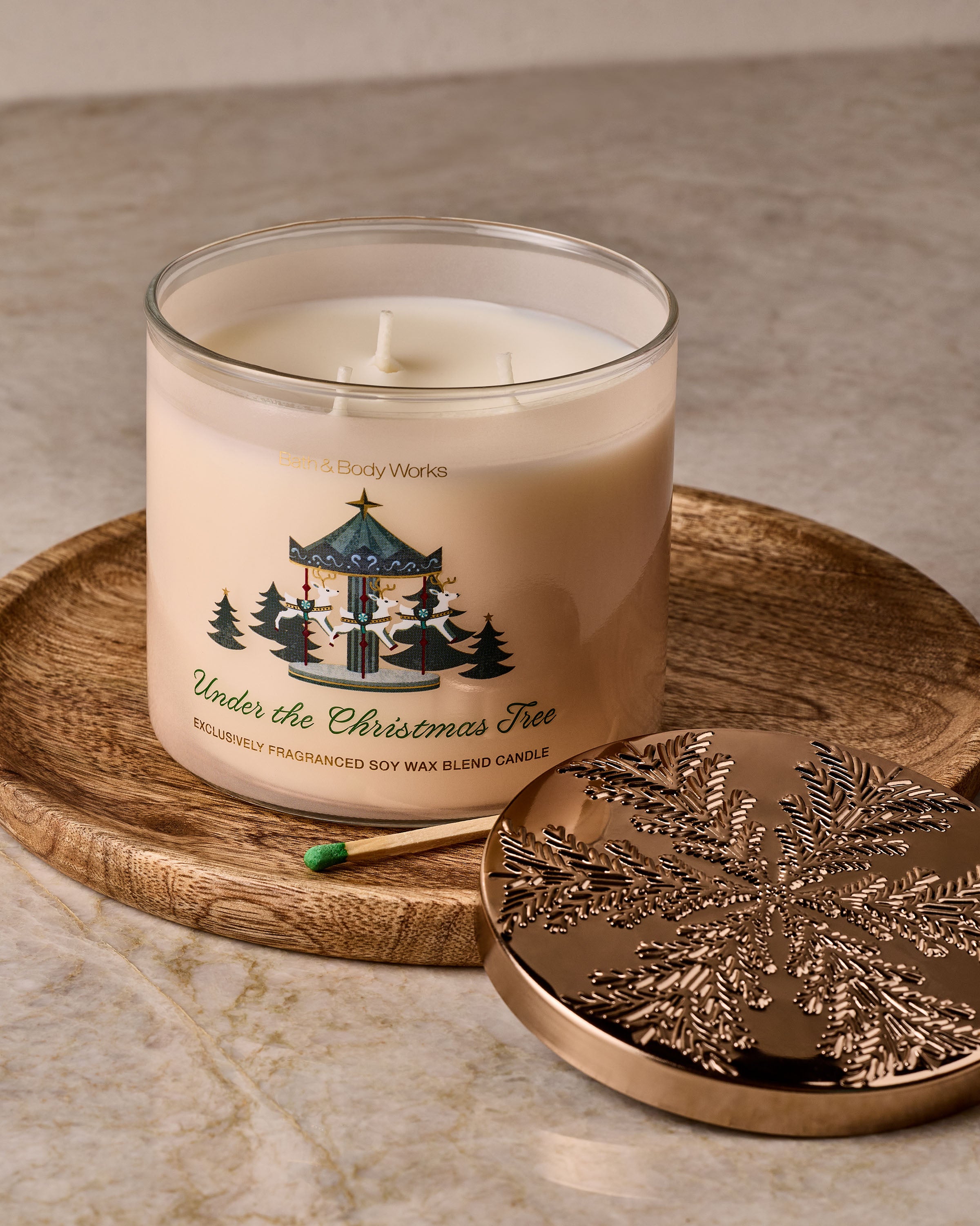Under the Christmas Tree 3-Wick Candle