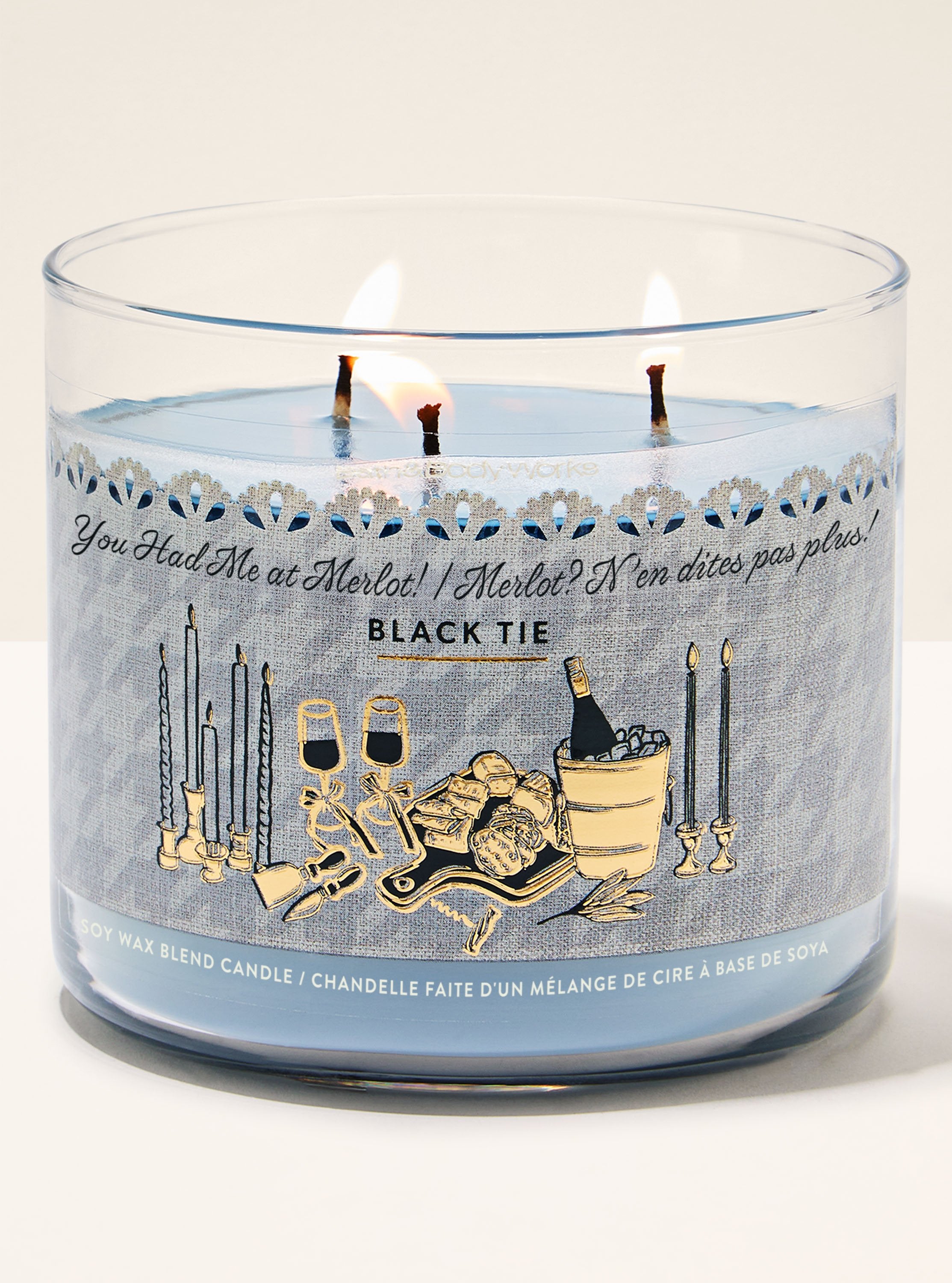 Black Tie 3-Wick Candle