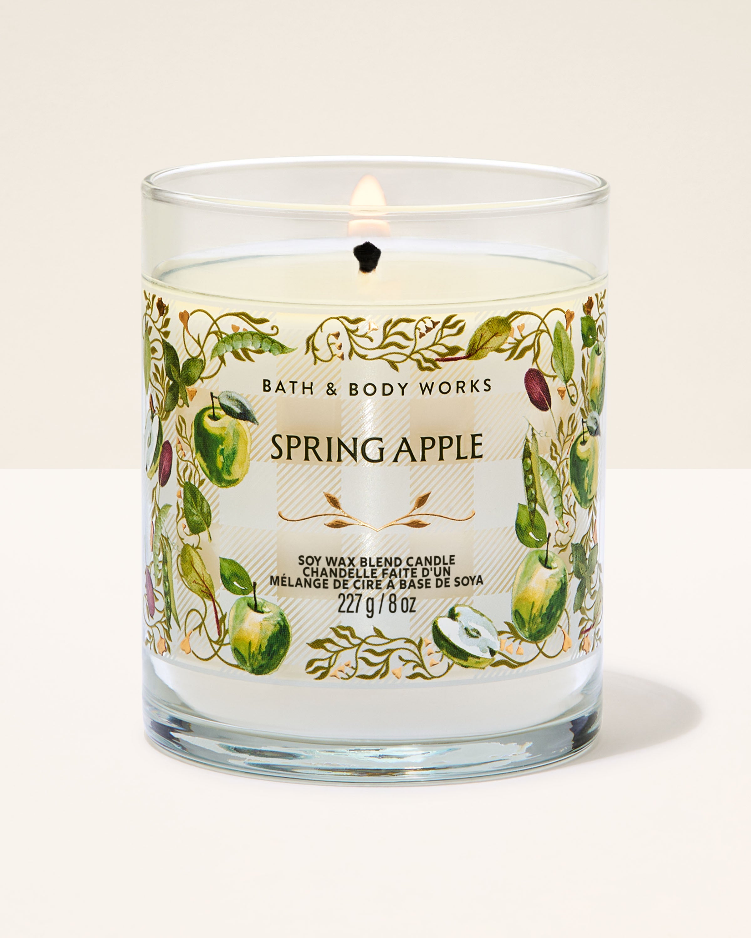 Spring Apple Single Wick Candle