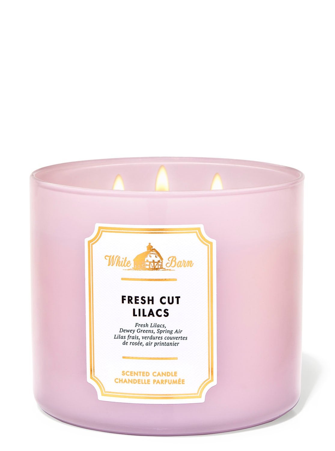 Fresh Cut Lilacs 3Wick Candle Bath and Body Works
