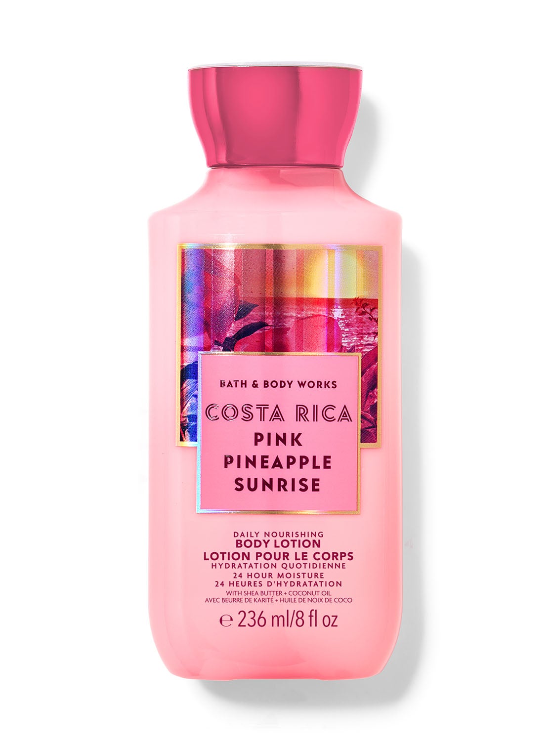 Pink Pineapple Sunrise Body Lotion Bath and Body Works