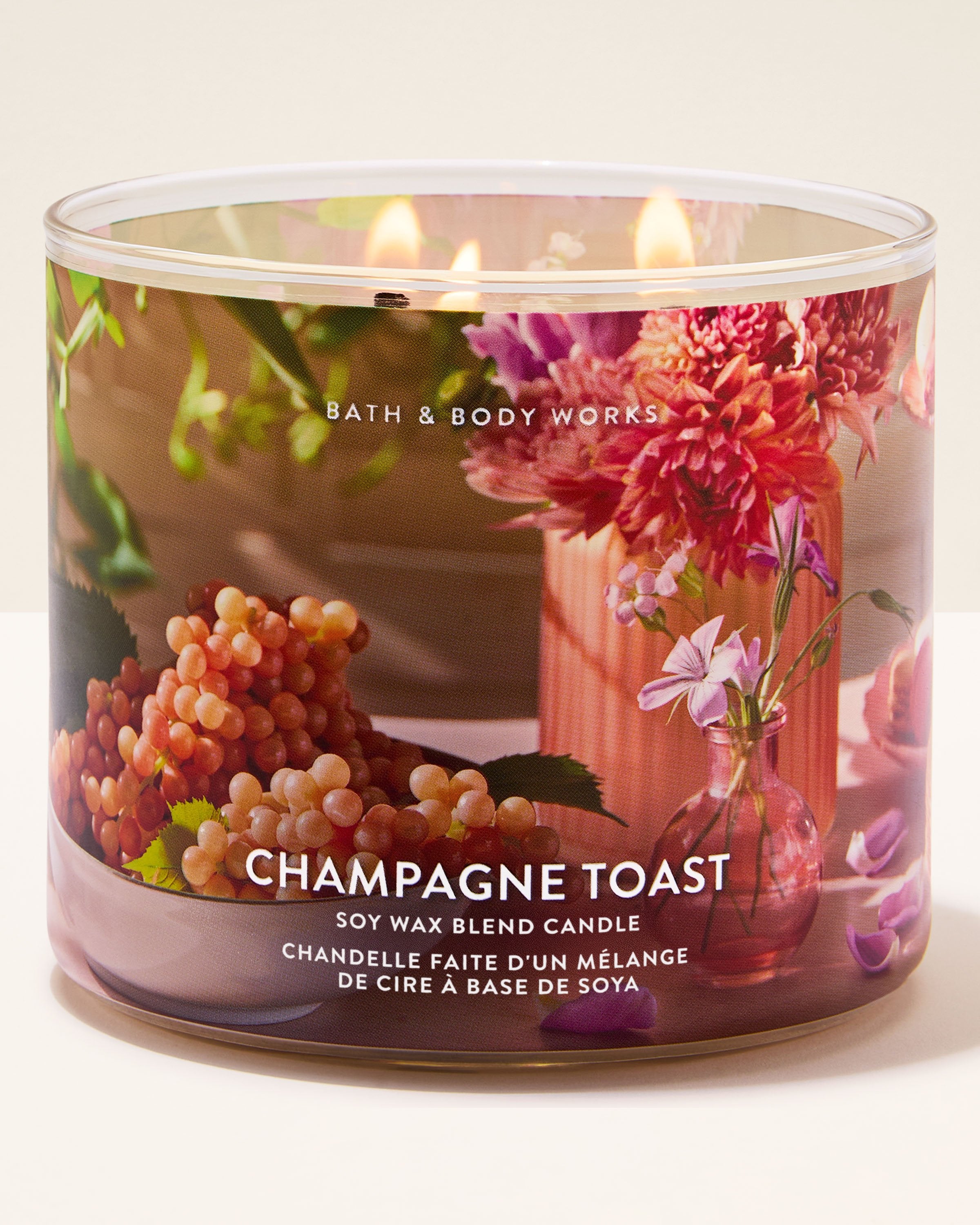 Champagne Toast 3-Wick Candle
