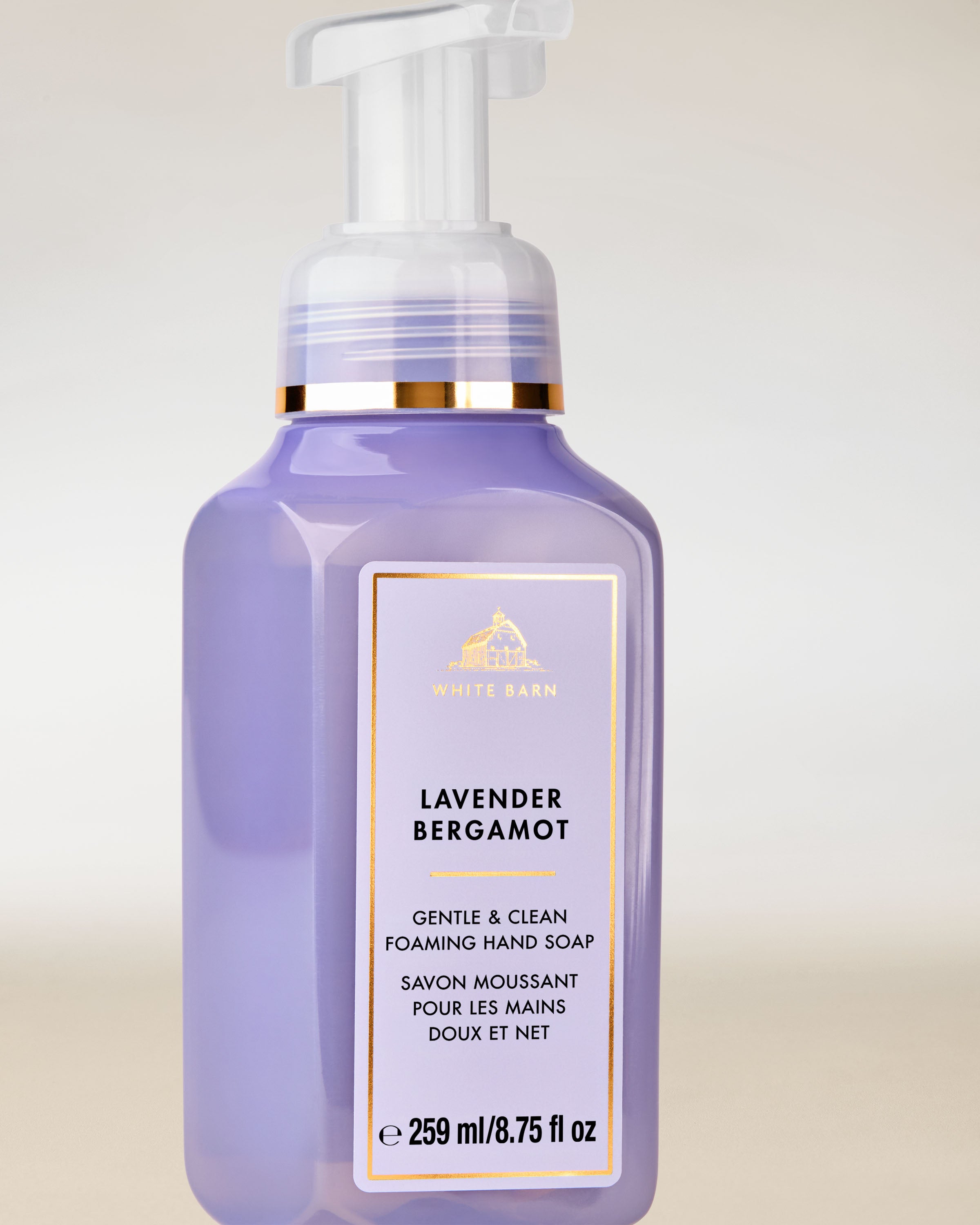 Lavender Bergamot Gentle & Clean Foaming Hand Soap
