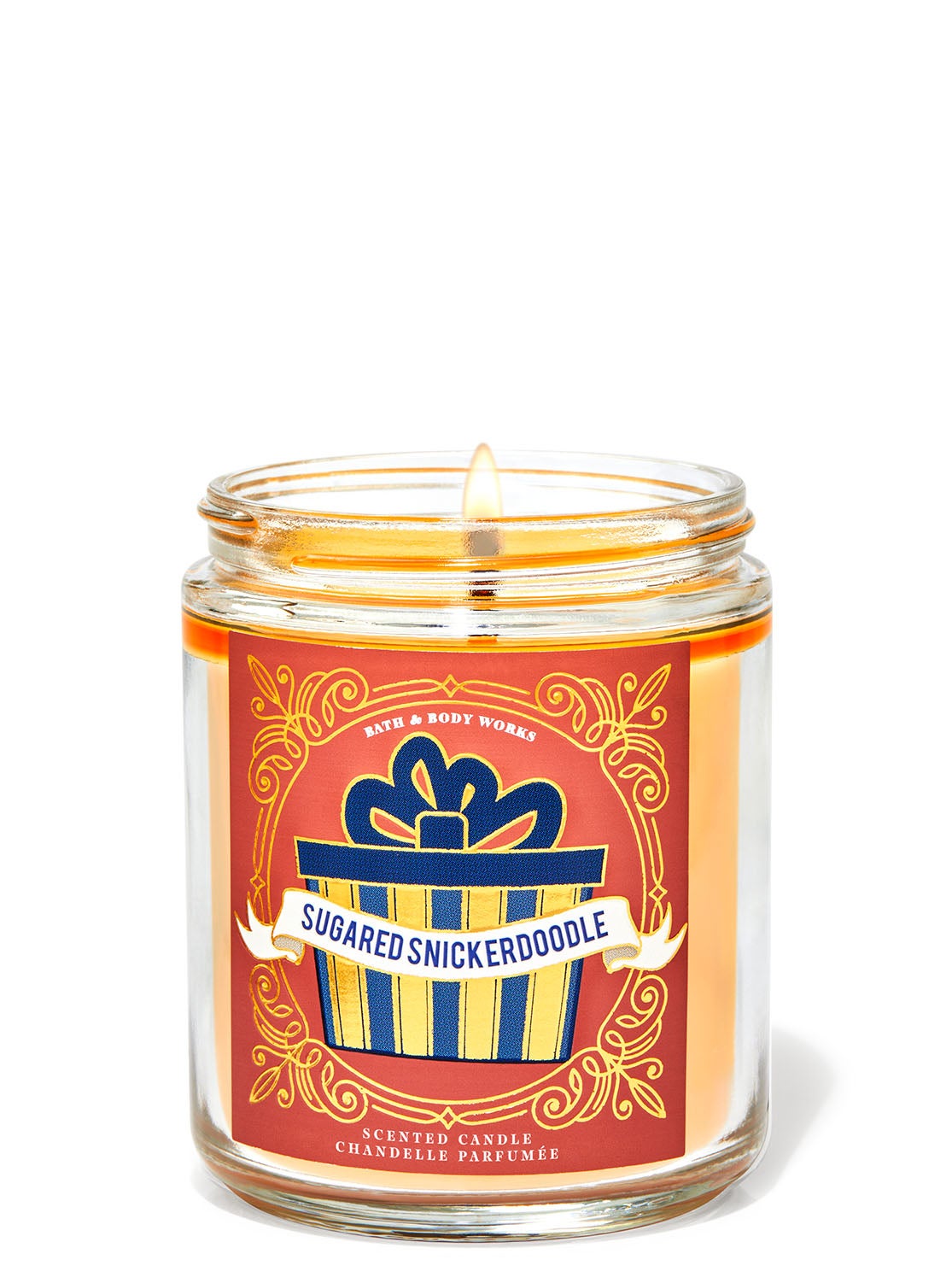Sugared Snickerdoodle Single Wick Candle Bath and Body Works