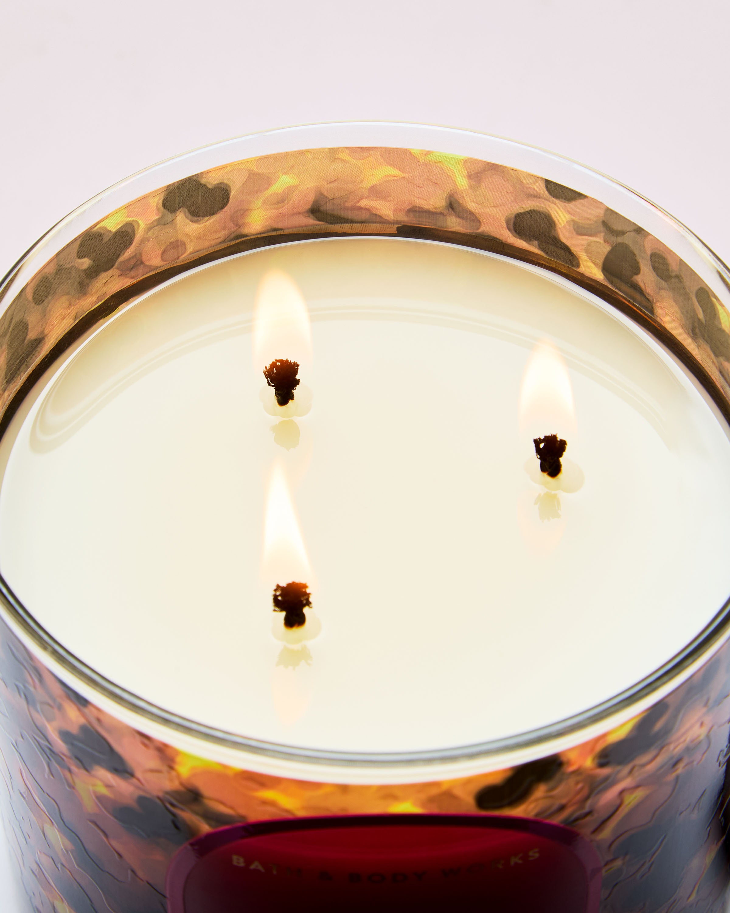 Mahogany Teakwood 3-Wick Candle