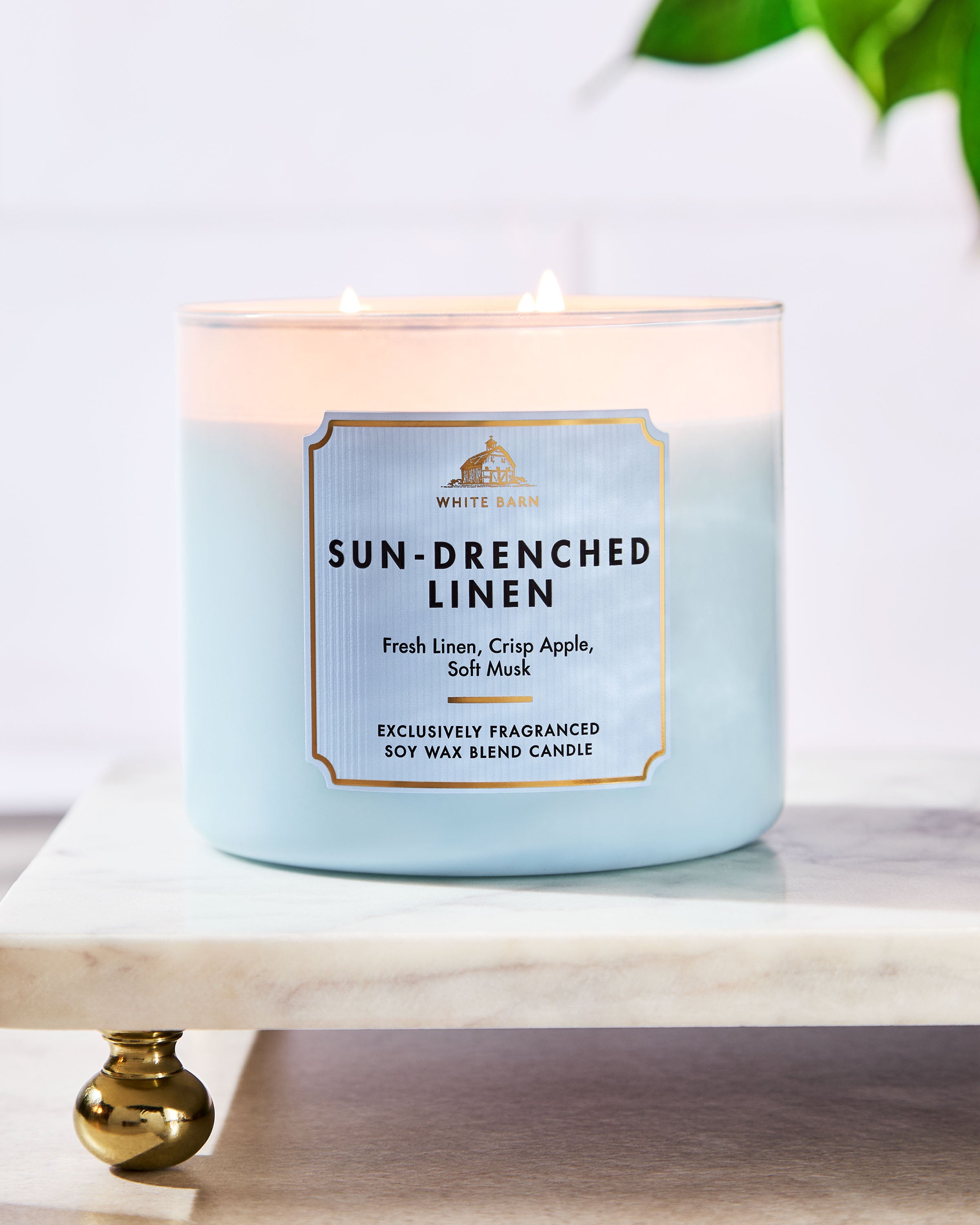 Sun-Drenched Linen 3-Wick Candle