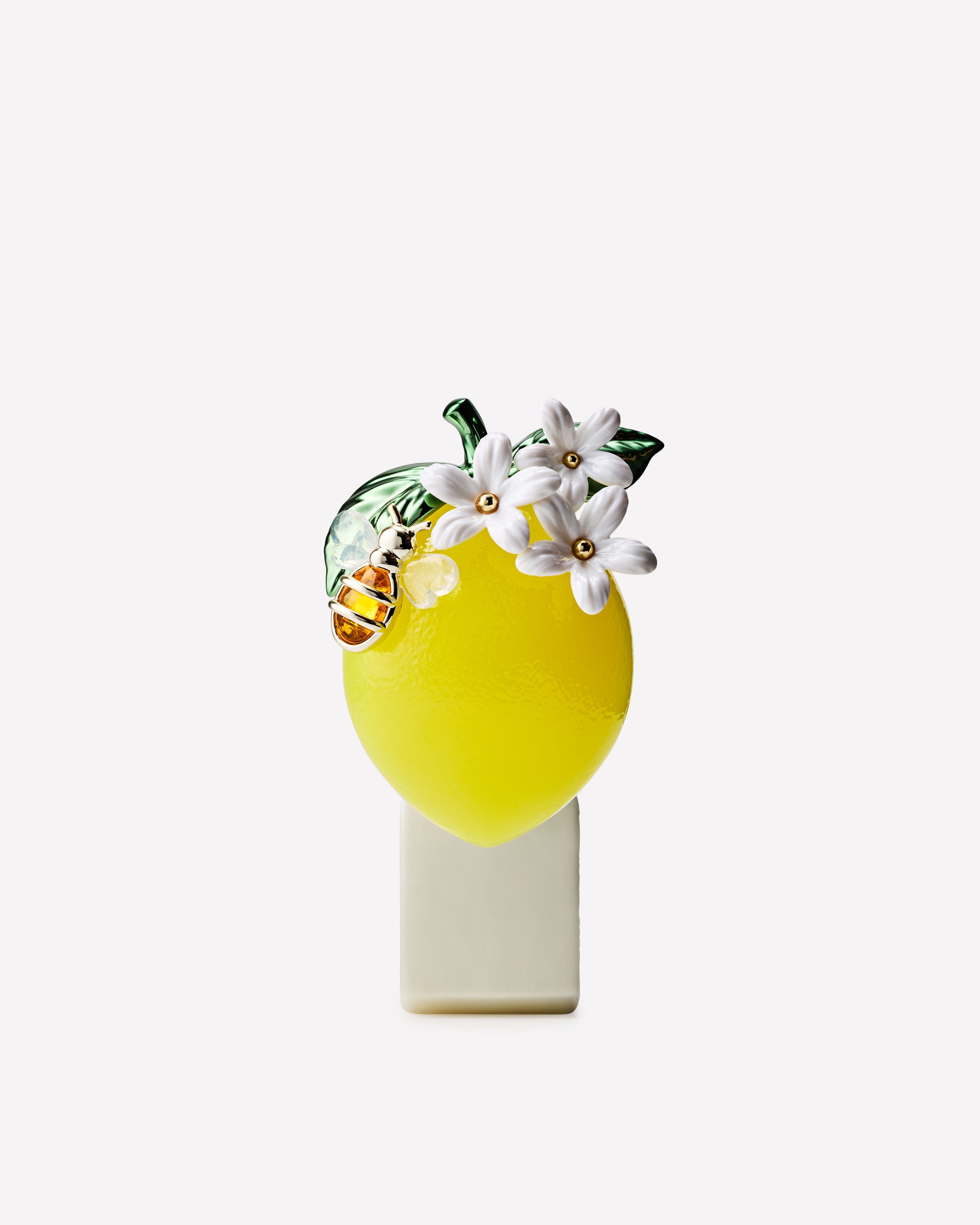 Diffuseur de fragrance Wallflowers Veilleuse contrôle de la fragrance abeille sur un citron