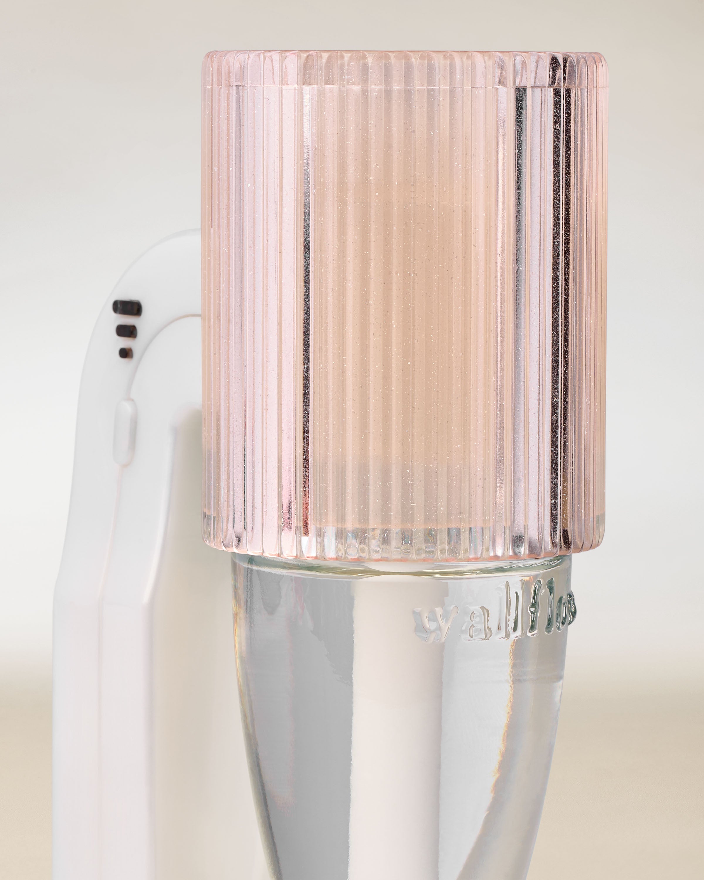 Champagne Sparkly Fluted Scent Control™ Nightlight Wallflowers Fragrance Plug