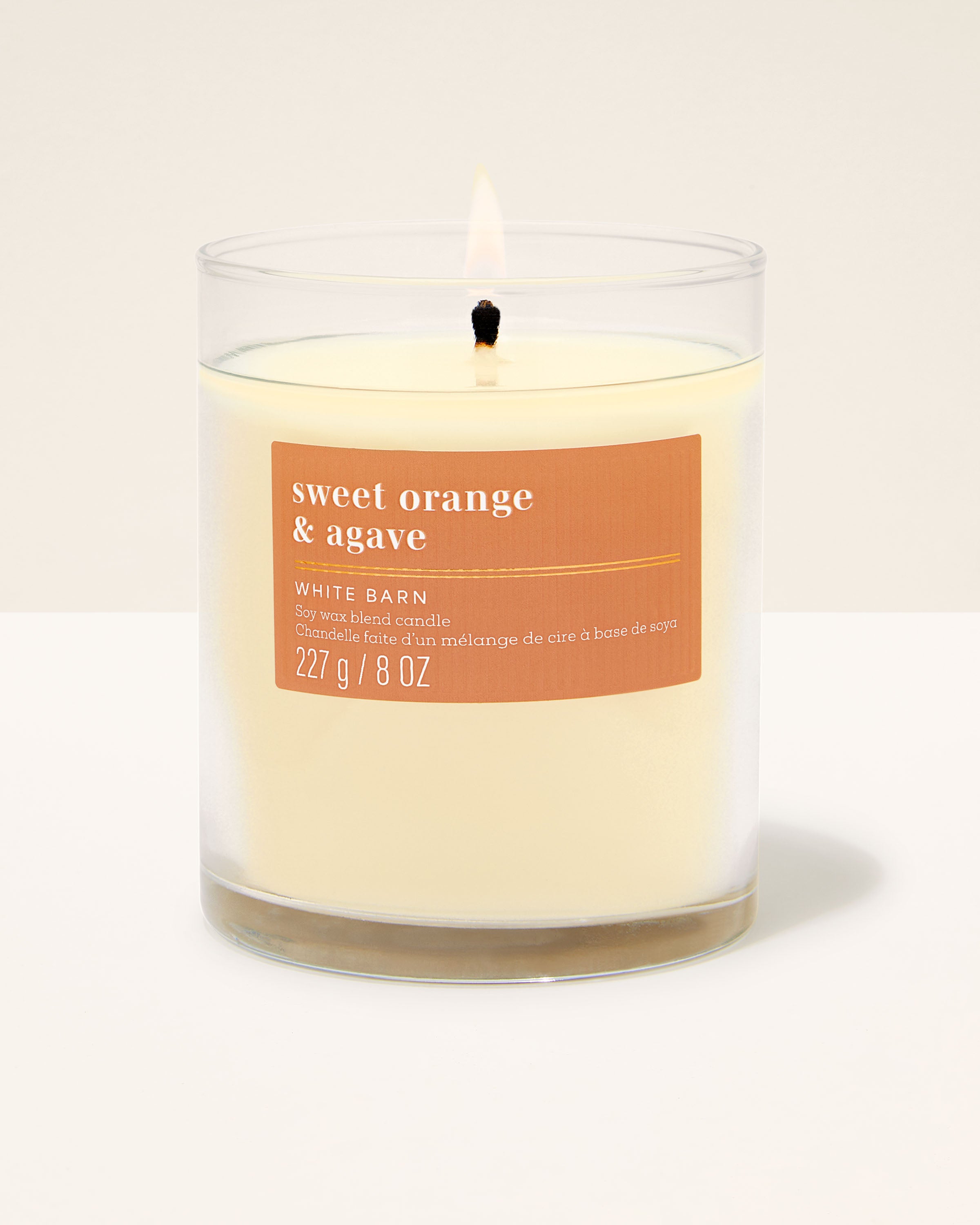 Sweet Orange & Agave Single Wick Candle