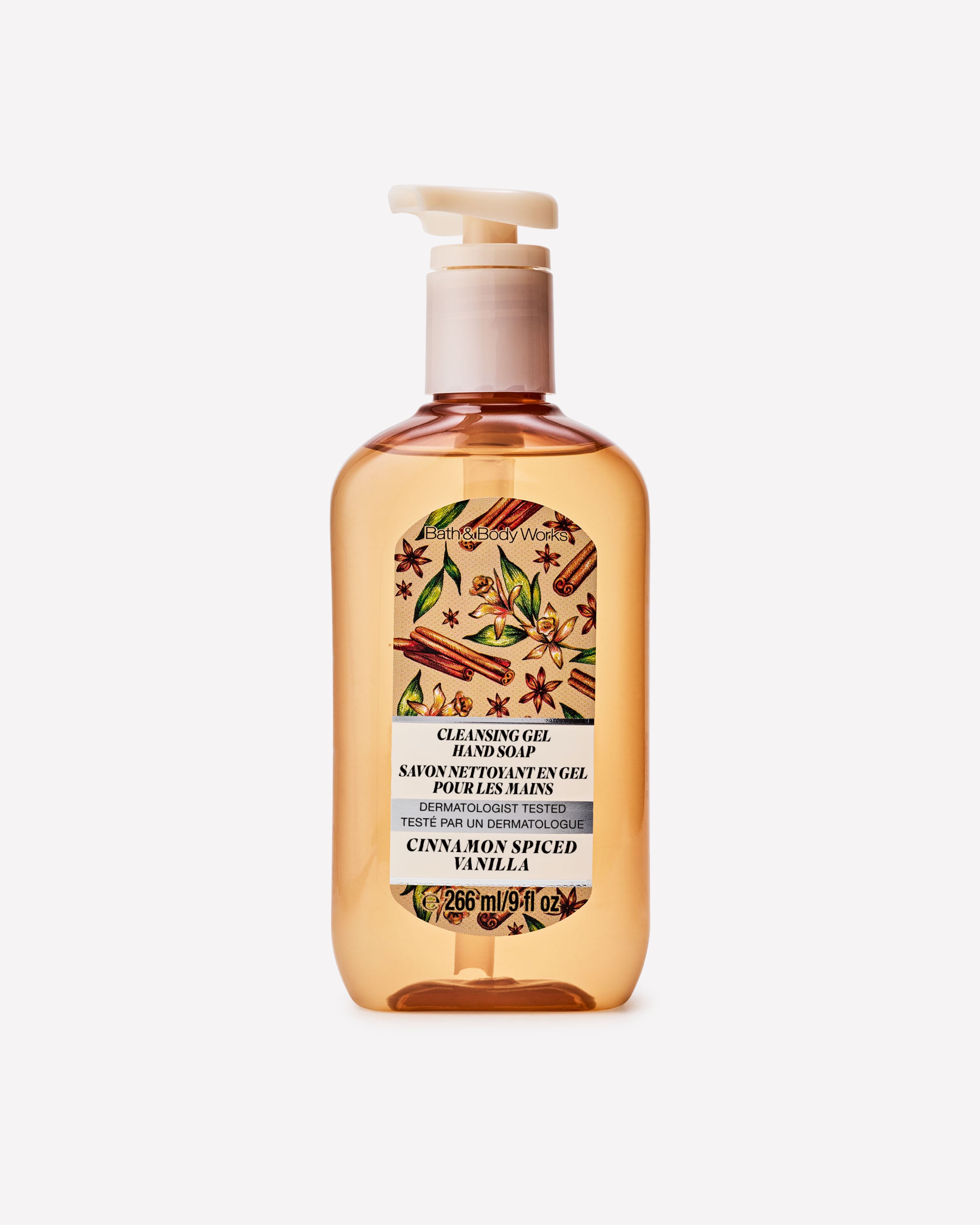 Savon nettoyant en gel pour les mains Cinnamon Spiced Vanilla