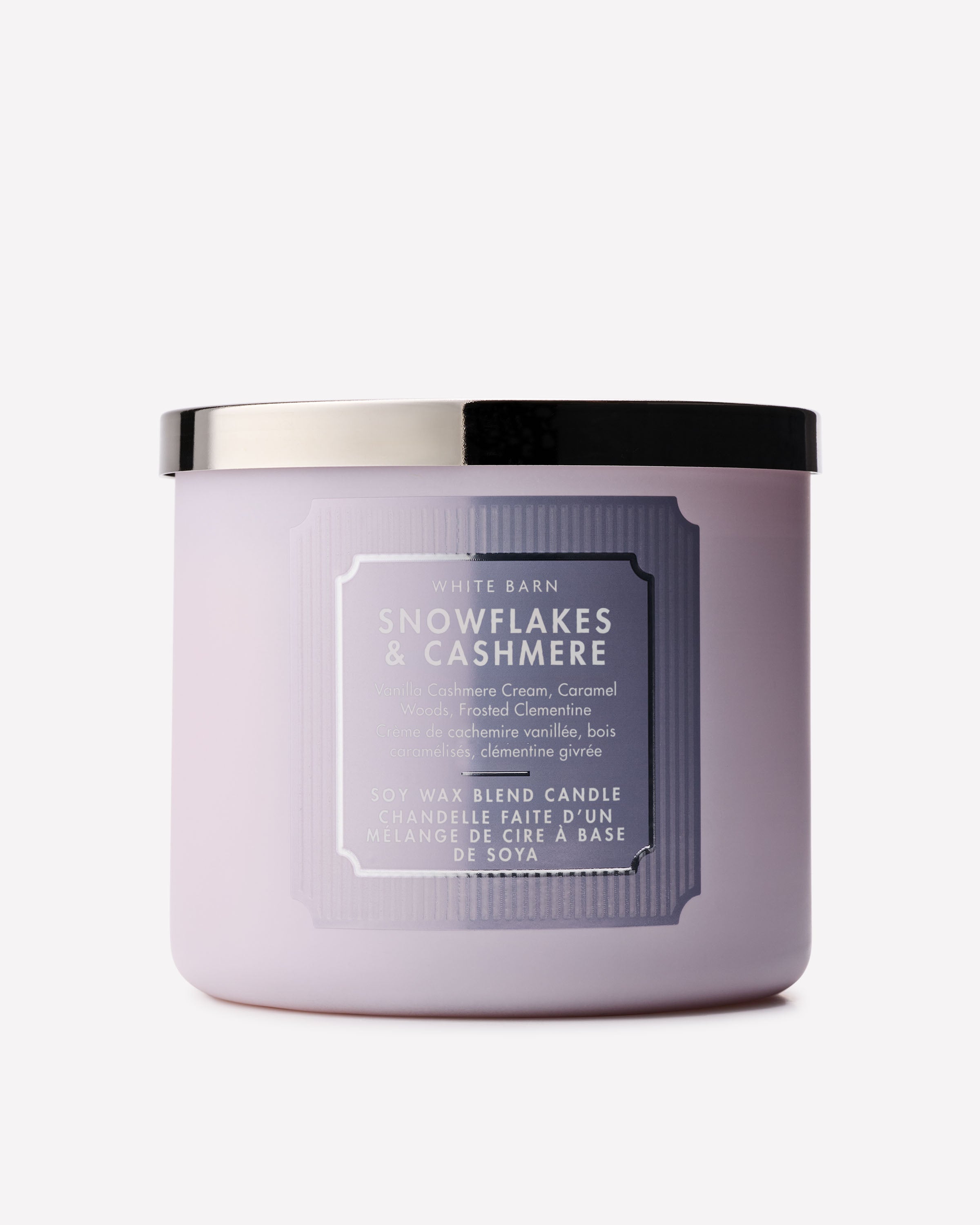 Snowflakes & Cashmere 3-Wick Candle