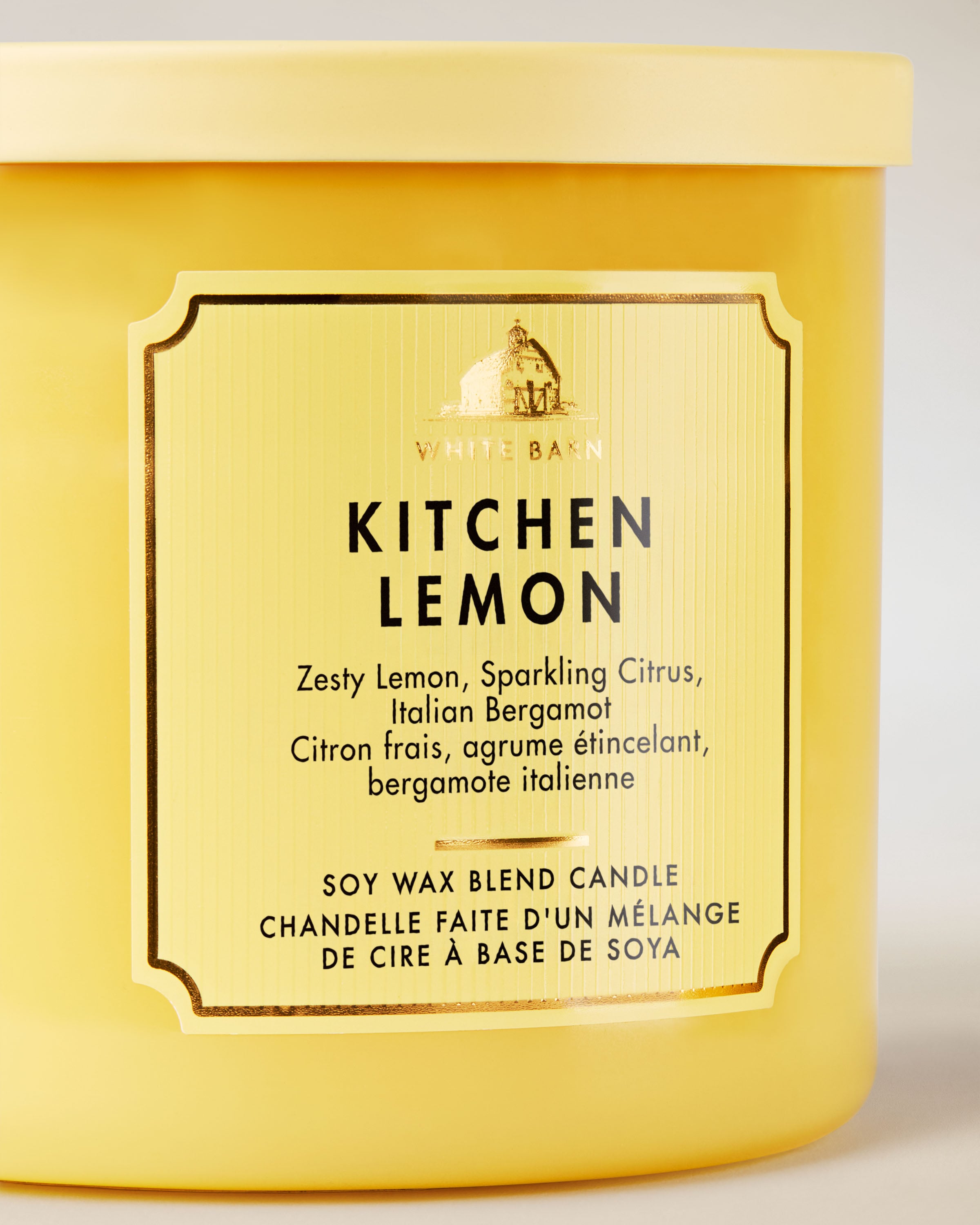 Kitchen Lemon 3-Wick Candle