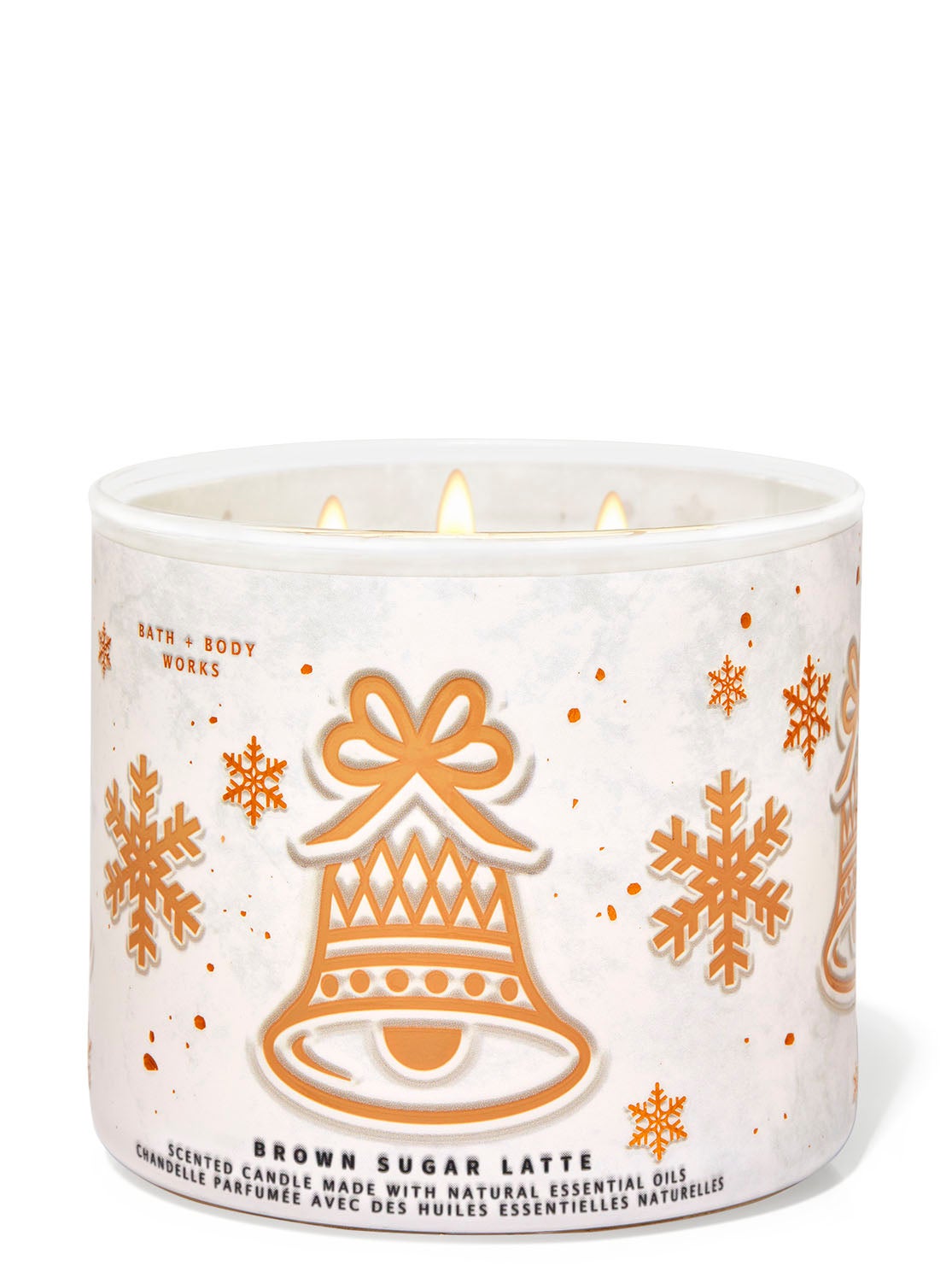 Brown Sugar Latte 3Wick Candle Bath and Body Works