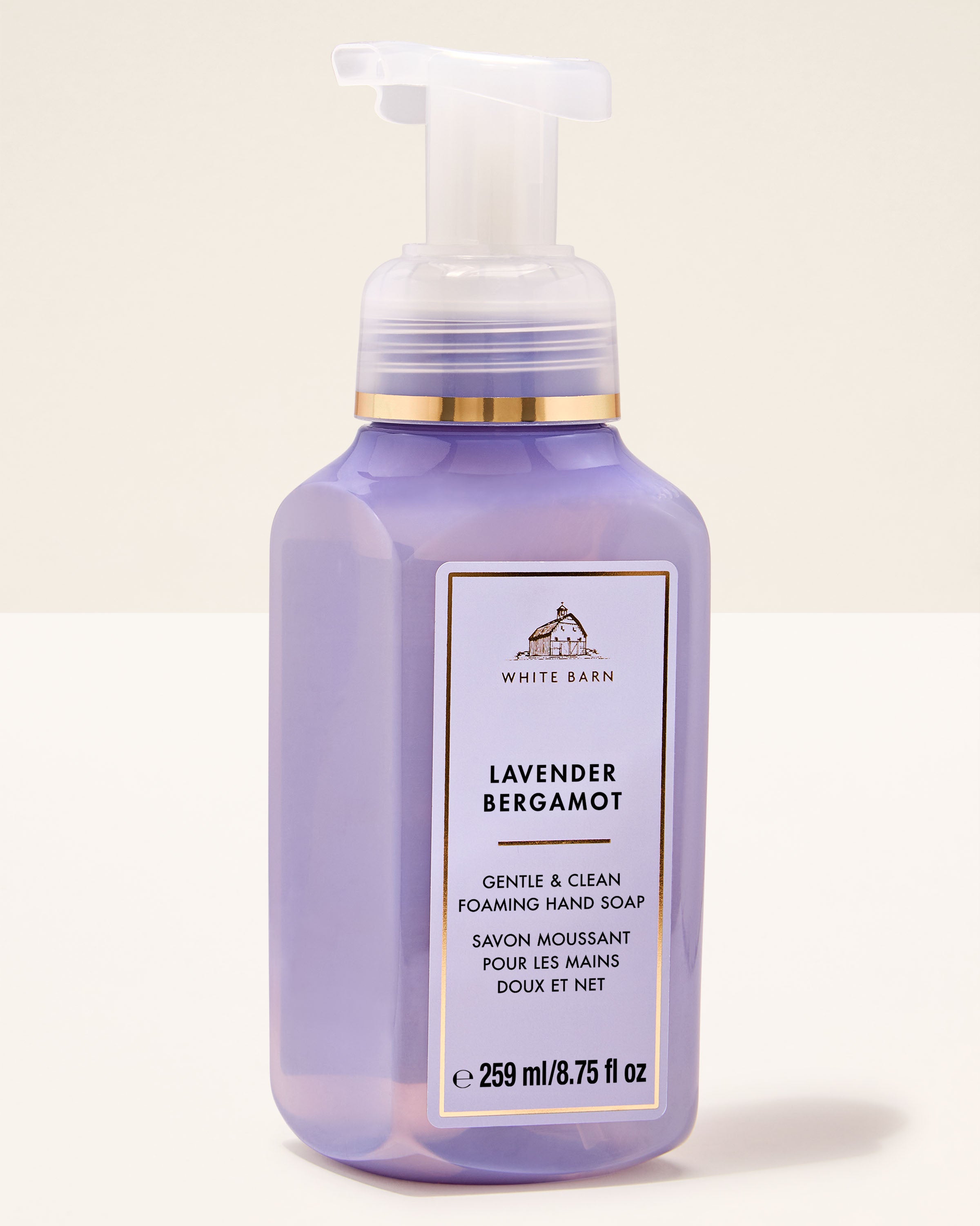 Lavender Bergamot Gentle & Clean Foaming Hand Soap