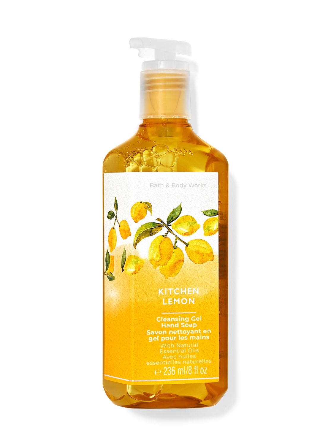 Kitchen Lemon Cleansing Gel Hand Soap Bath and Body Works