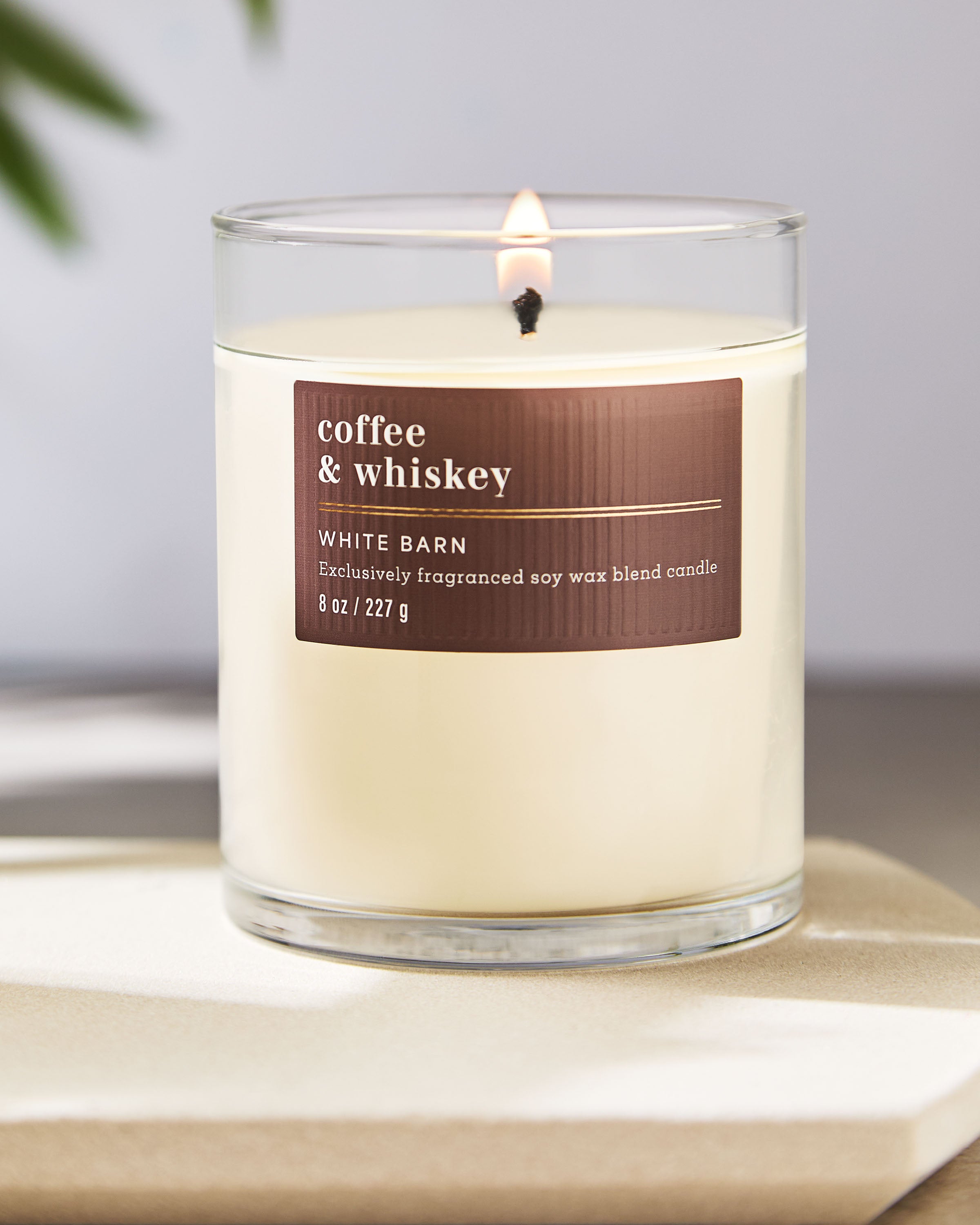 Coffee & Whiskey Single Wick Candle