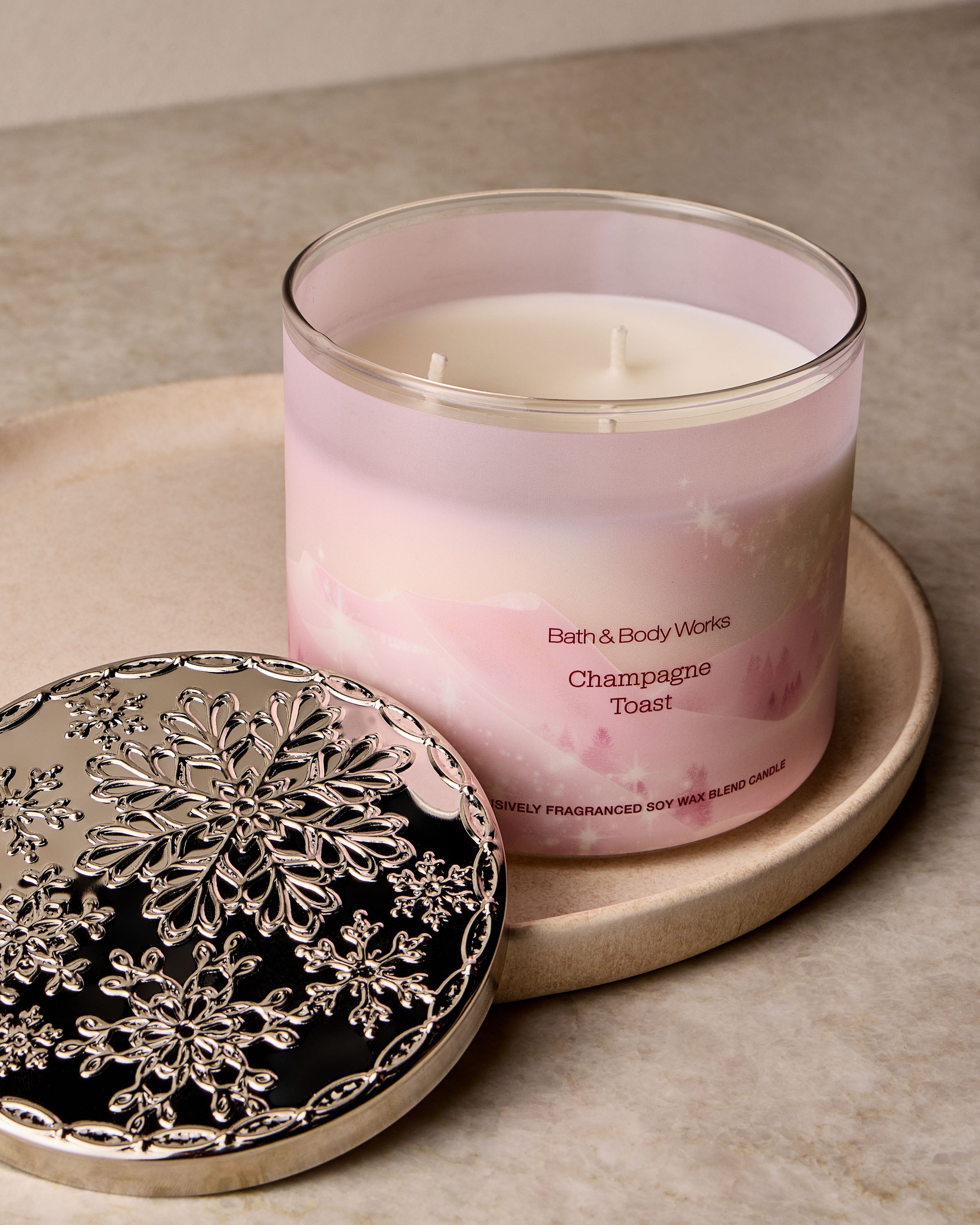 Champagne Toast 3-Wick Candle