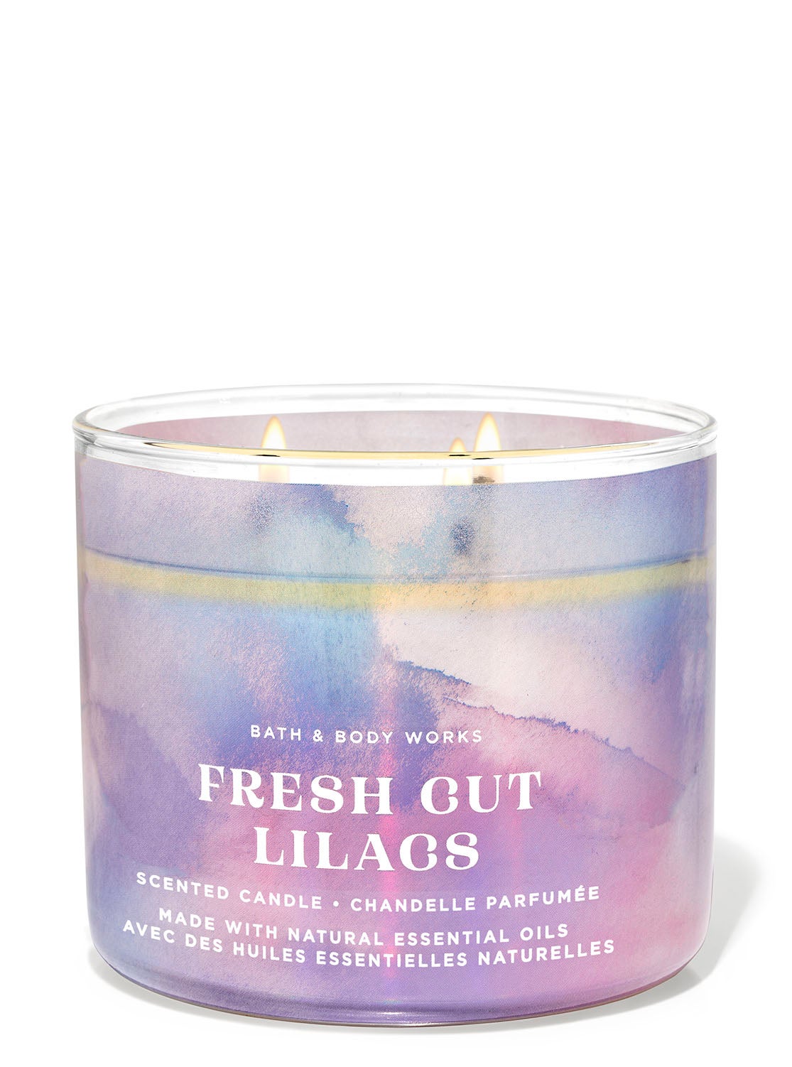 Fresh Cut Lilacs 3-Wick Candle | Bath and Body Works