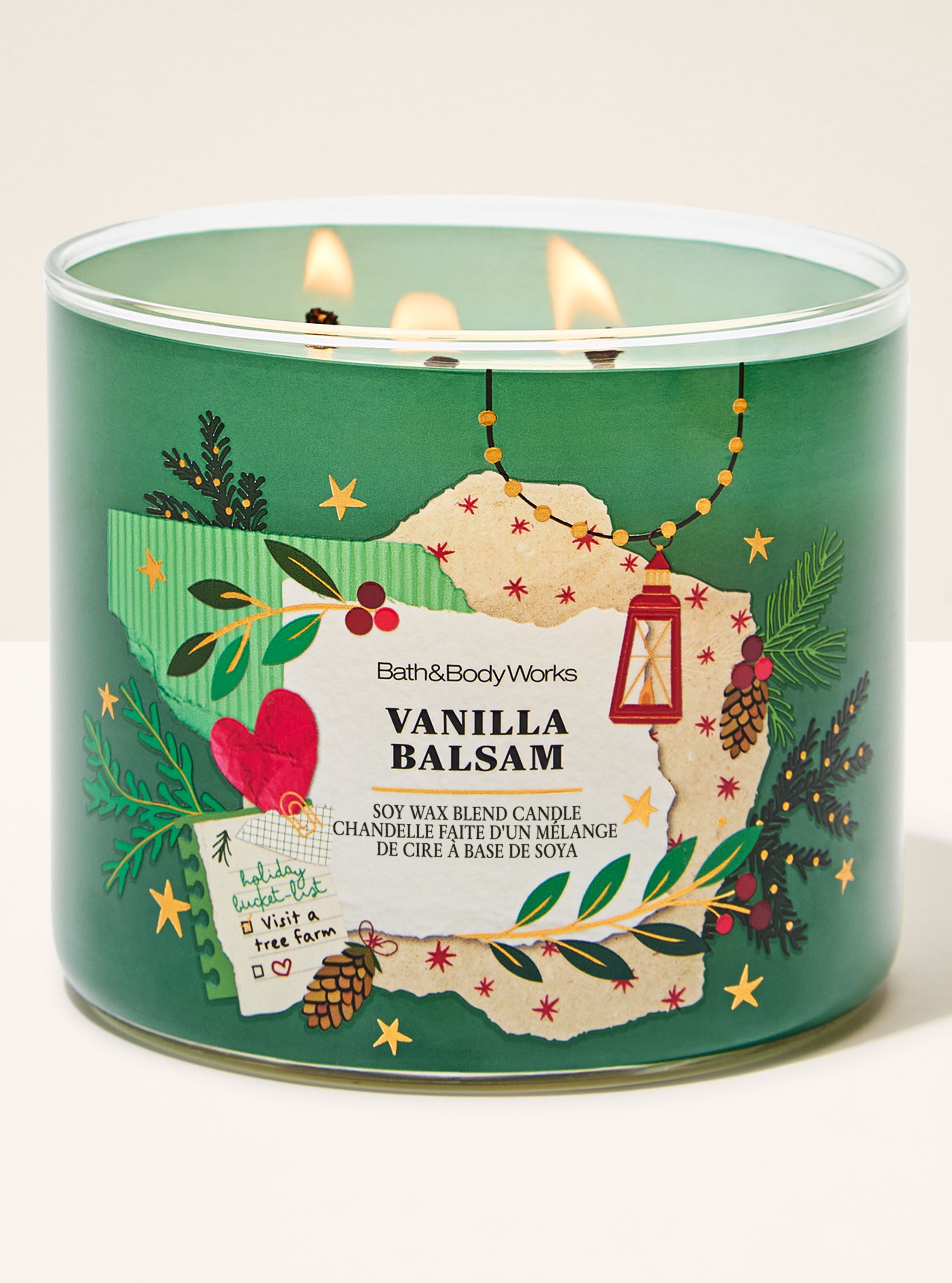 Vanilla Balsam 3-Wick Candle