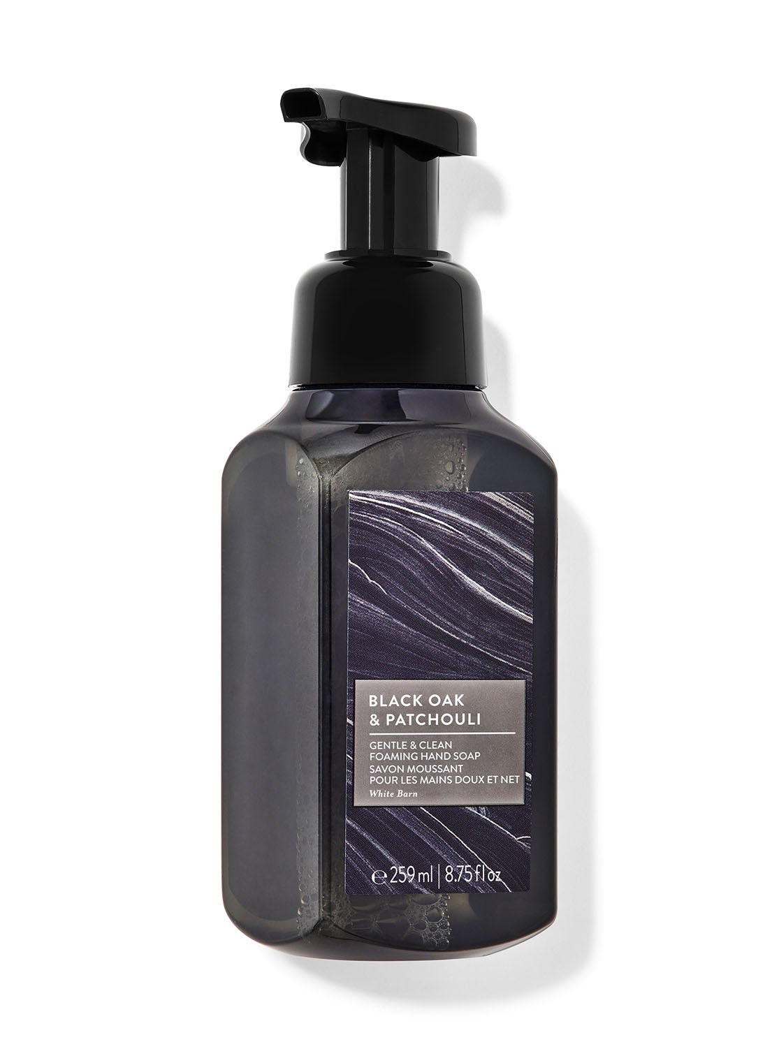 Black Oak & Patchouli Gentle & Clean Foaming Hand Soap | Bath and Body