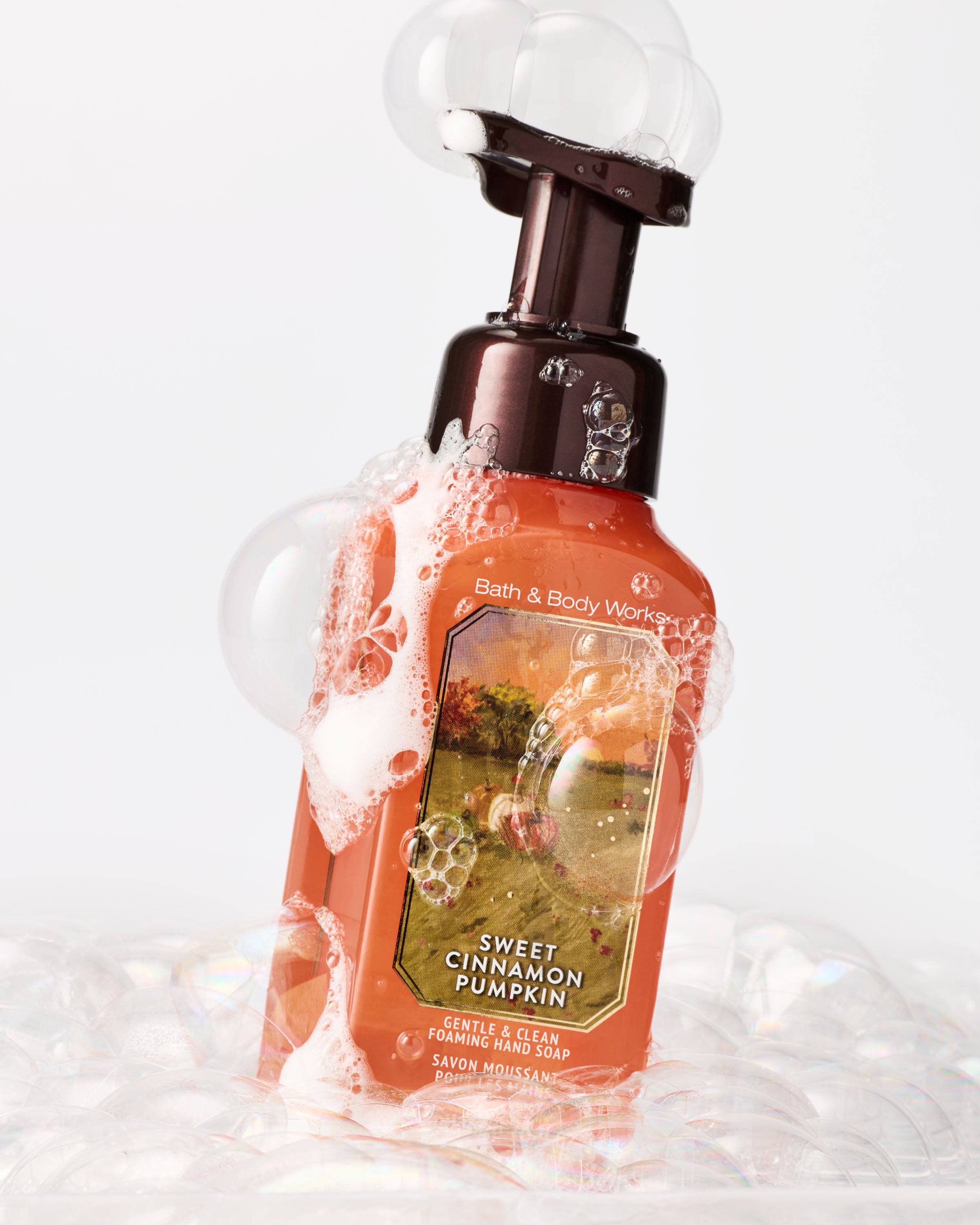 Savon moussant doux et net Sweet Cinnamon Pumpkin