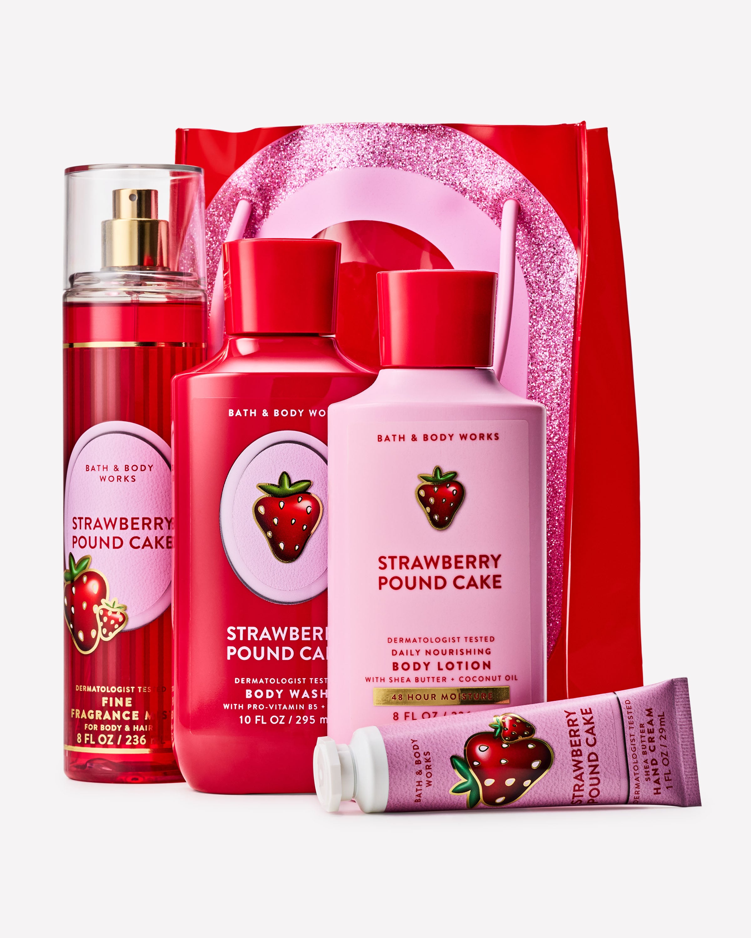 Strawberry Pound Cake Gift Set