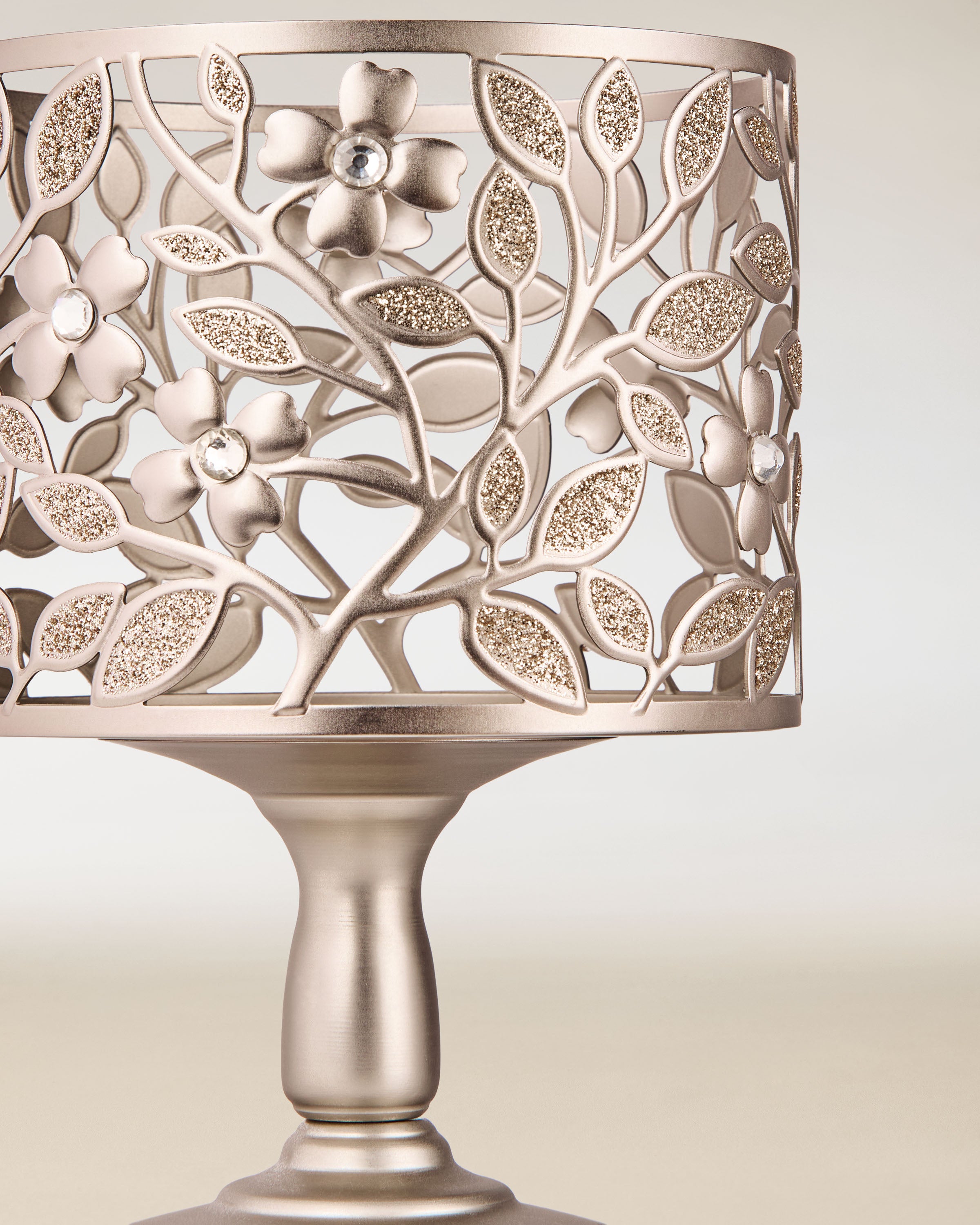 Dogwood Pedestal 3-Wick Candle Holder