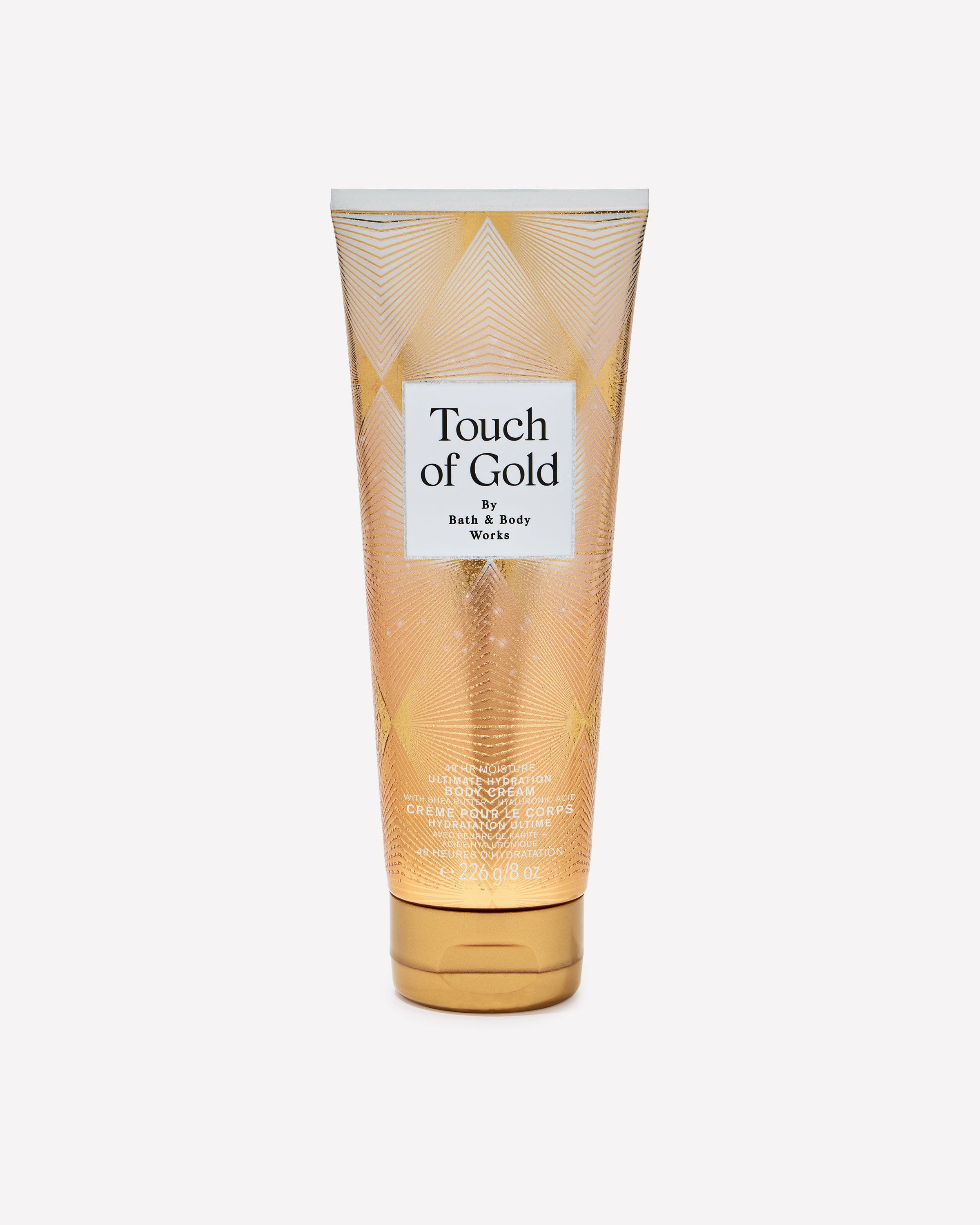 Crème pour le corps hydratation ultime Touch of Gold
