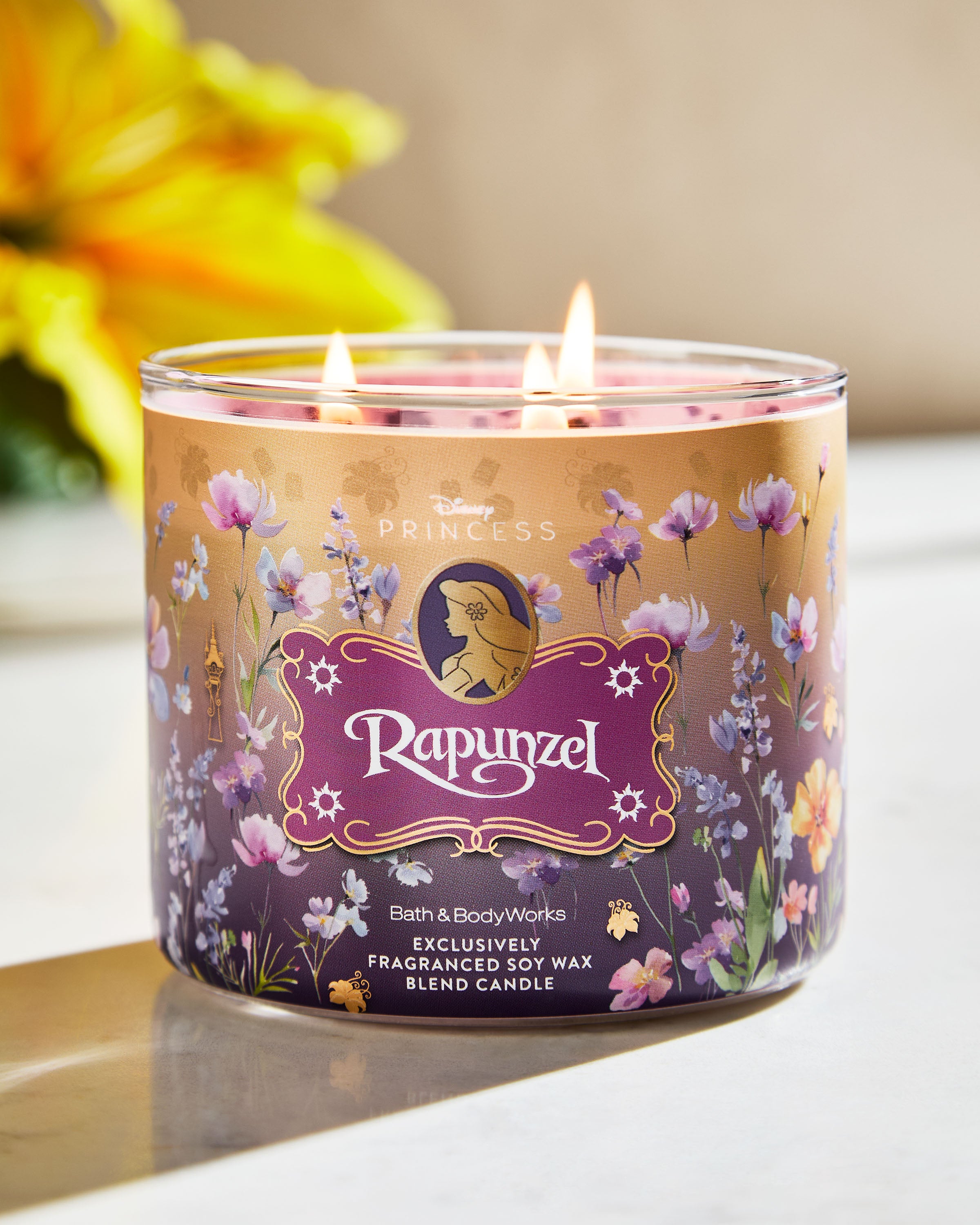 Rapunzel 3-Wick Candle