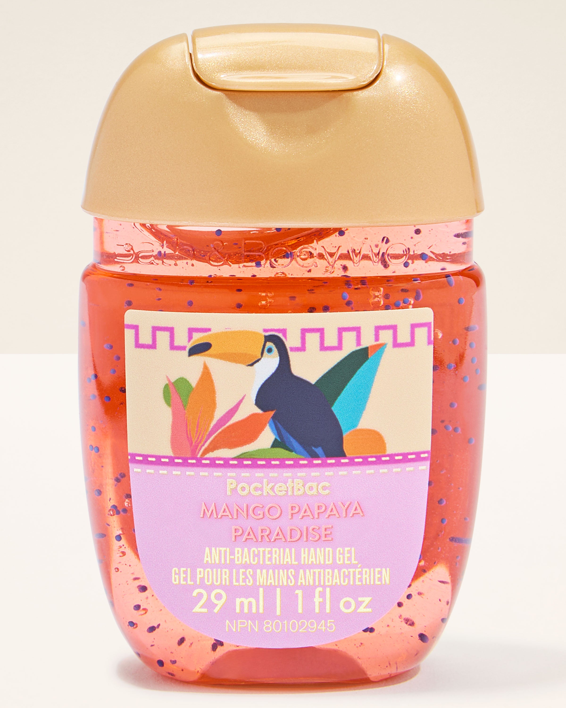 Mango Papaya Paradise PocketBac Hand Sanitizer
