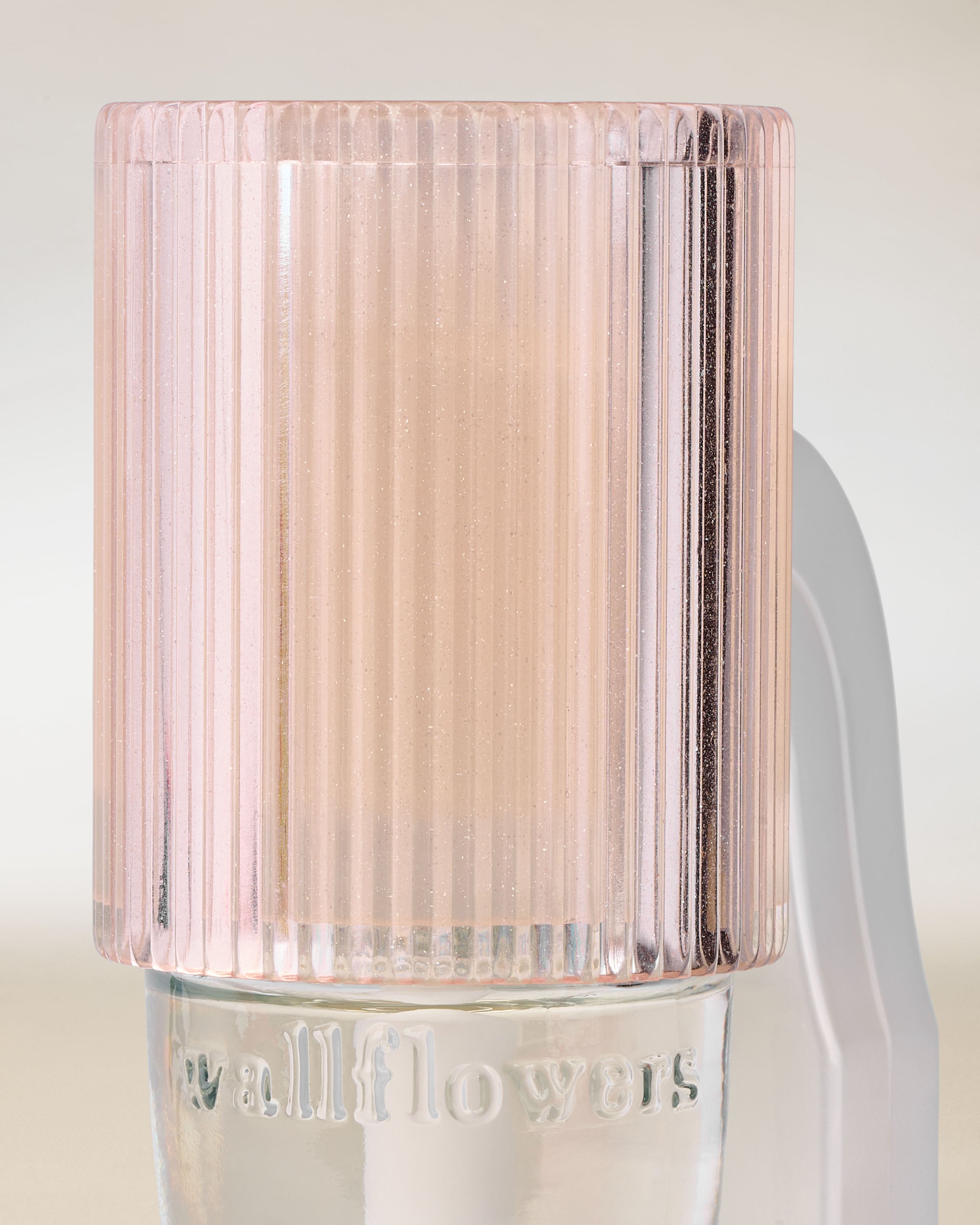 Champagne Sparkly Fluted Scent Control™ Nightlight Wallflowers Fragrance Plug