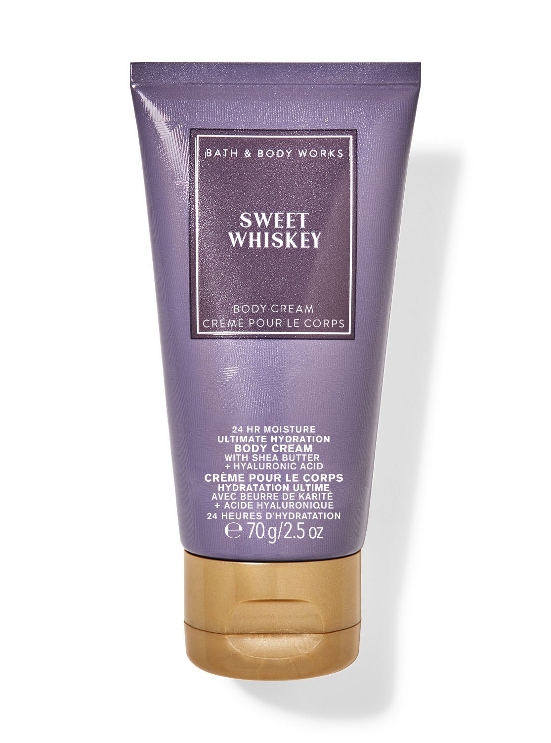 Sweet Whiskey Travel Size Ultimate Hydration Body Cream Bath and Body