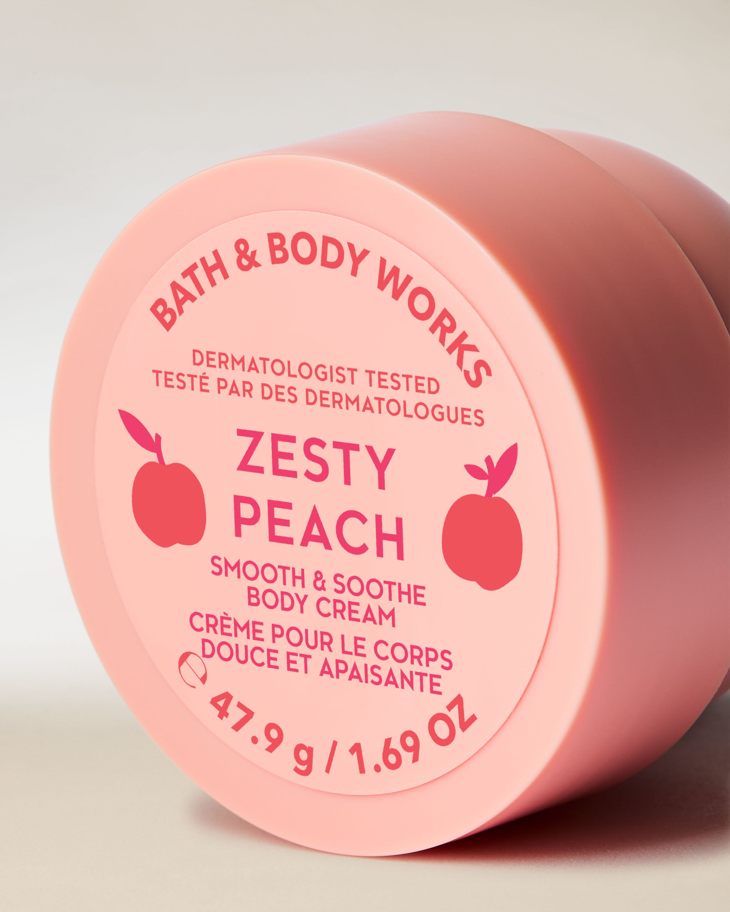 Zesty Peach Travel Size Smooth & Soothe Body Cream