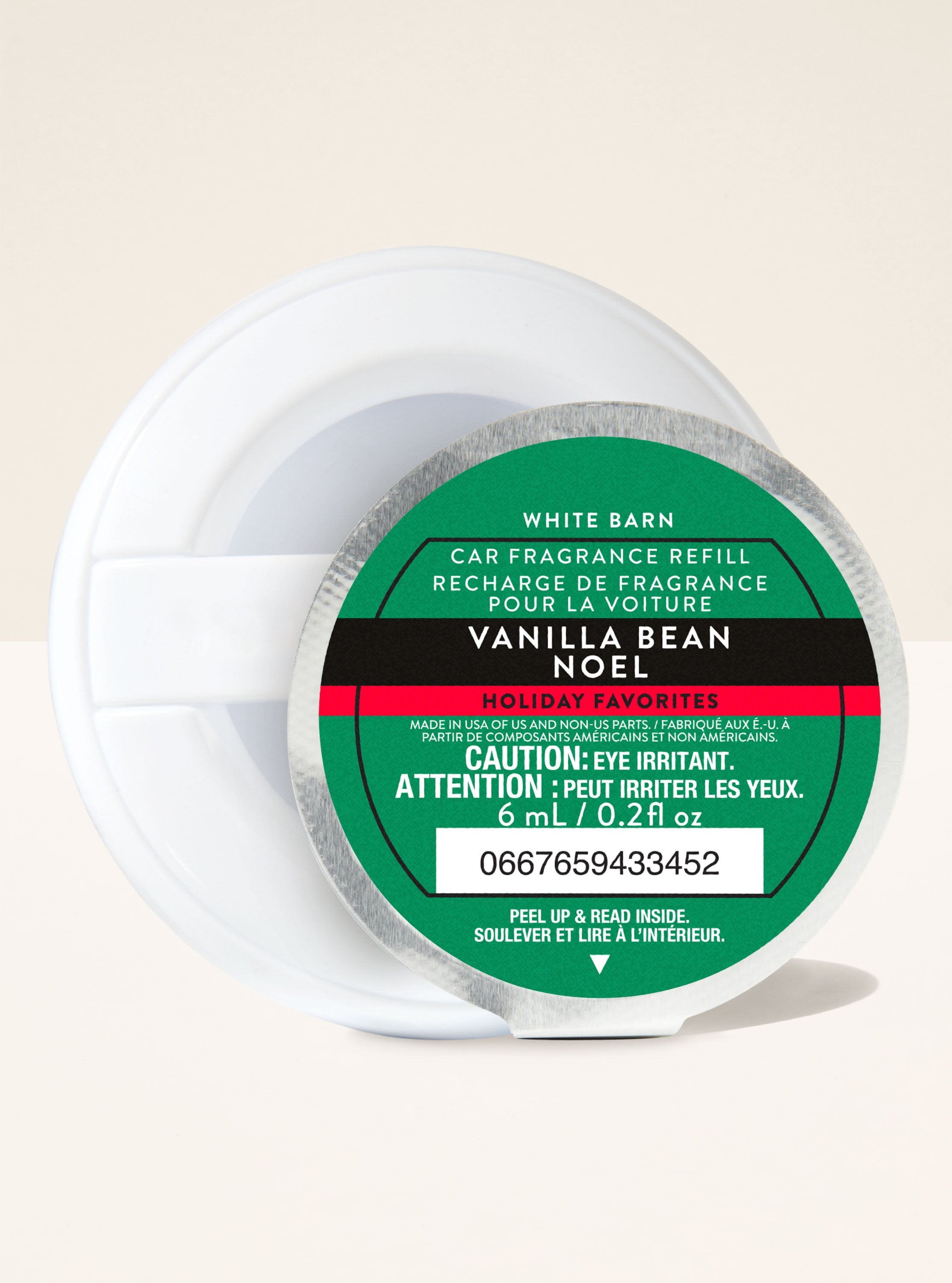 Vanilla Bean Noel  Car Fragrance Refill