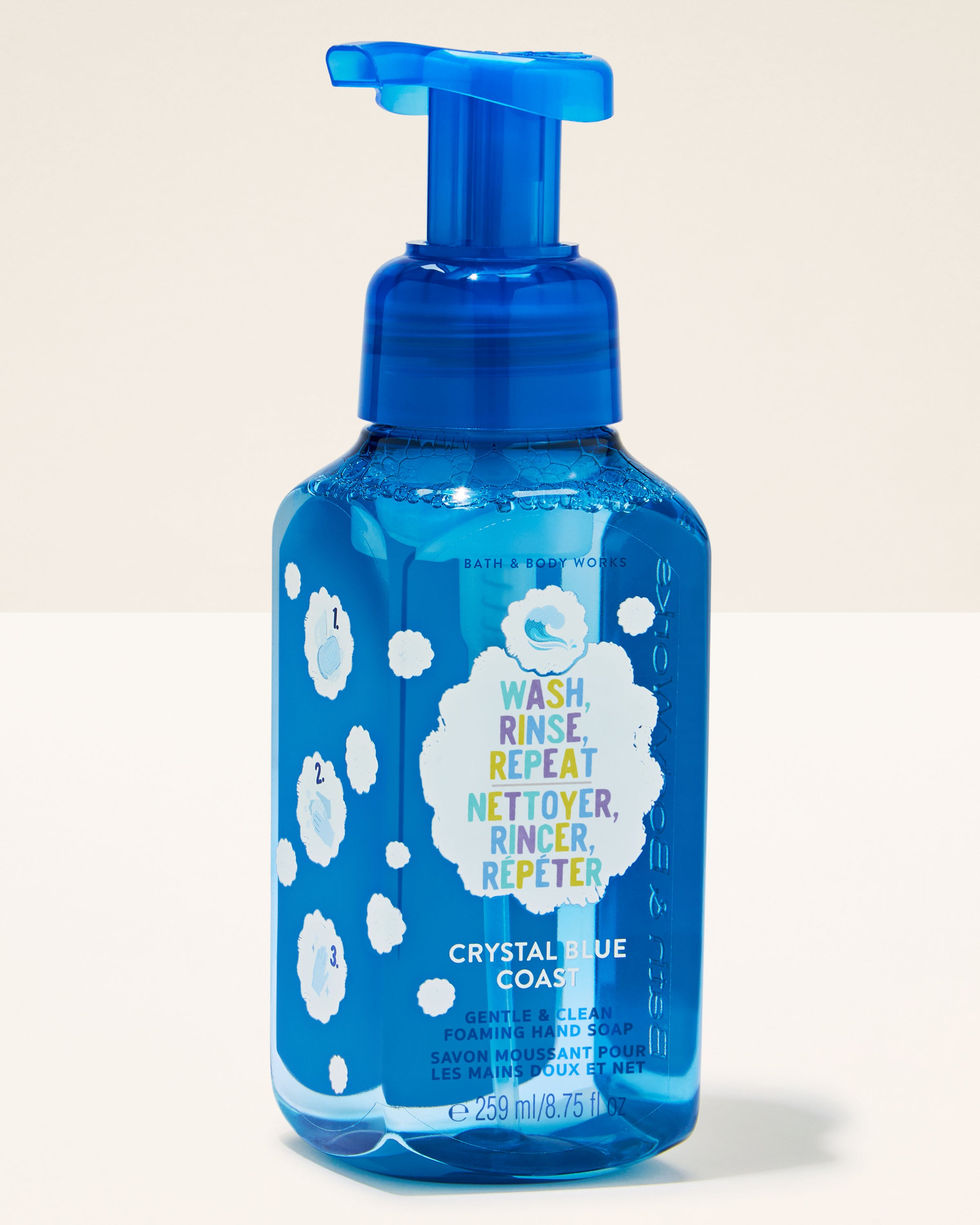 Crystal Blue Coast Gentle & Clean Foaming Hand Soap