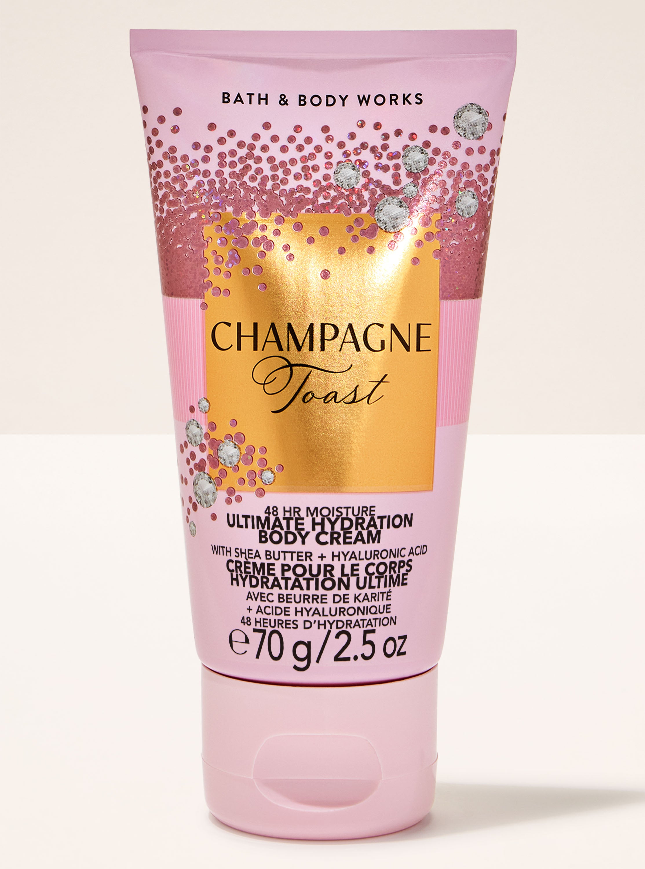 Champagne Toast Travel Size Ultimate Hydration Body Cream