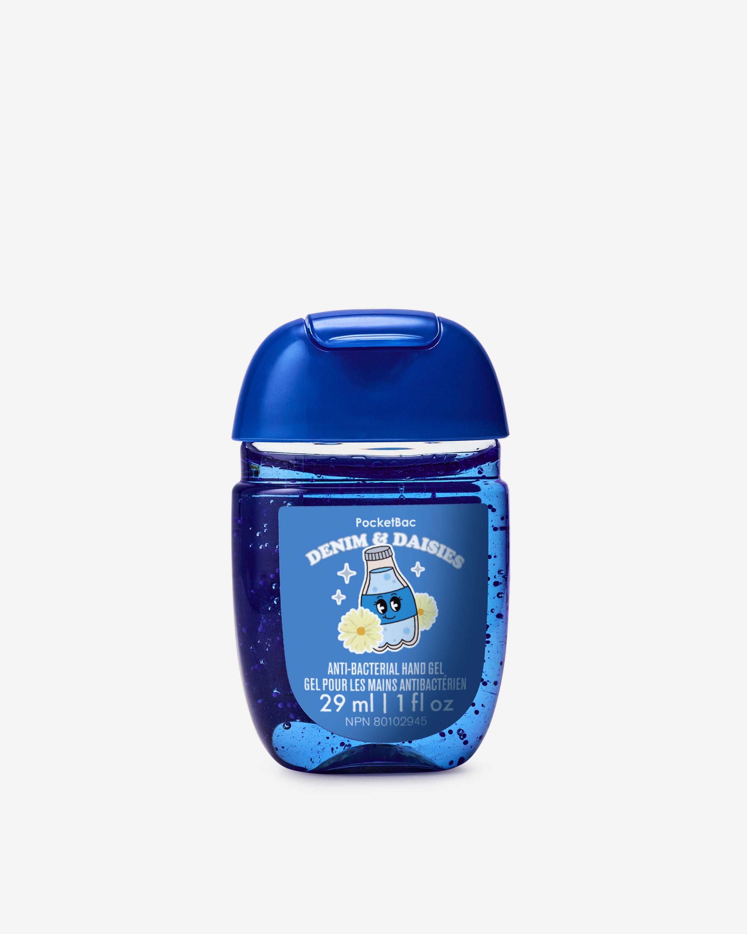 Désinfectant pour les mains PocketBac Denim & Daisies