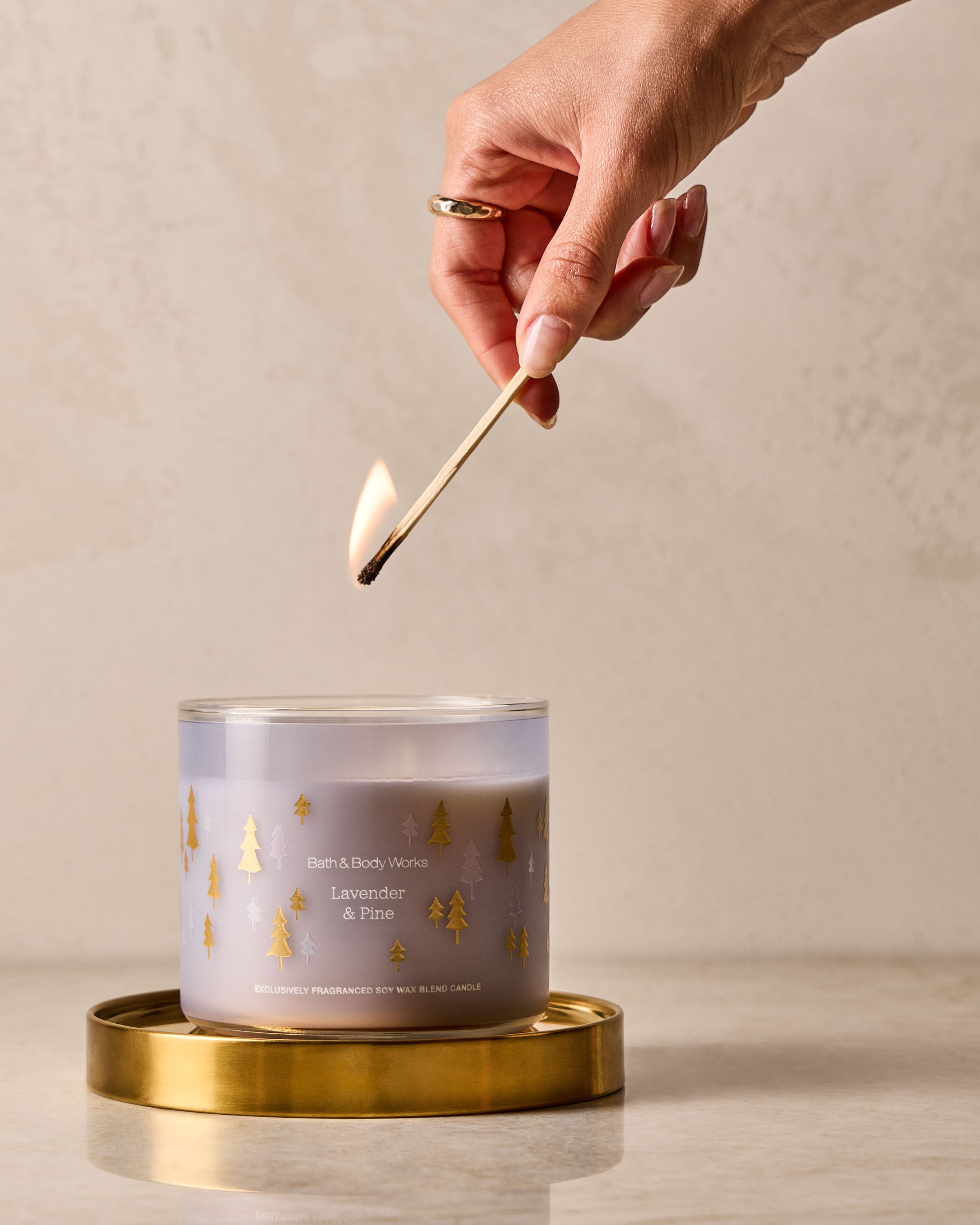 Lavender & Pine 3-Wick Candle