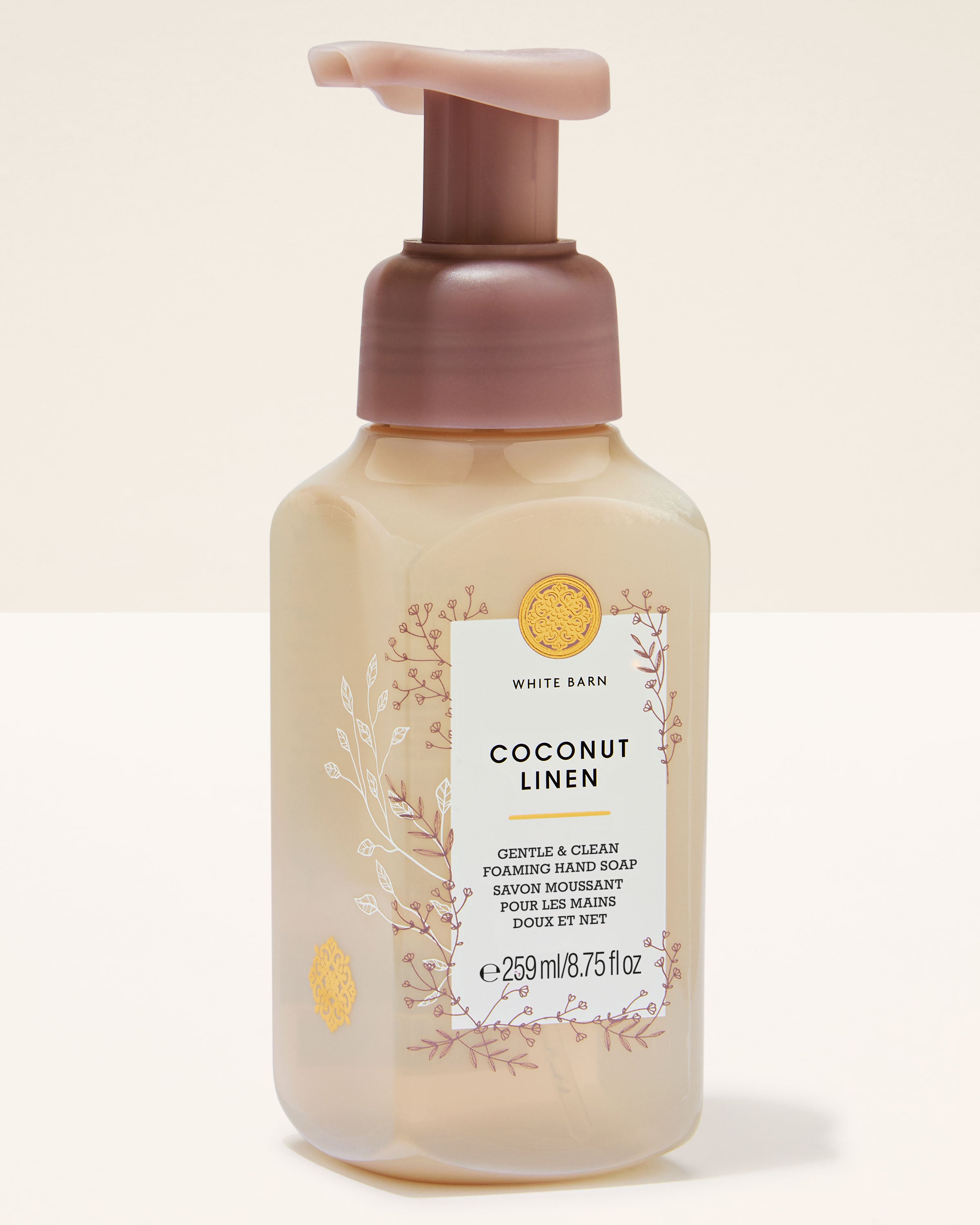 Coconut Linen Gentle & Clean Foaming Hand Soap