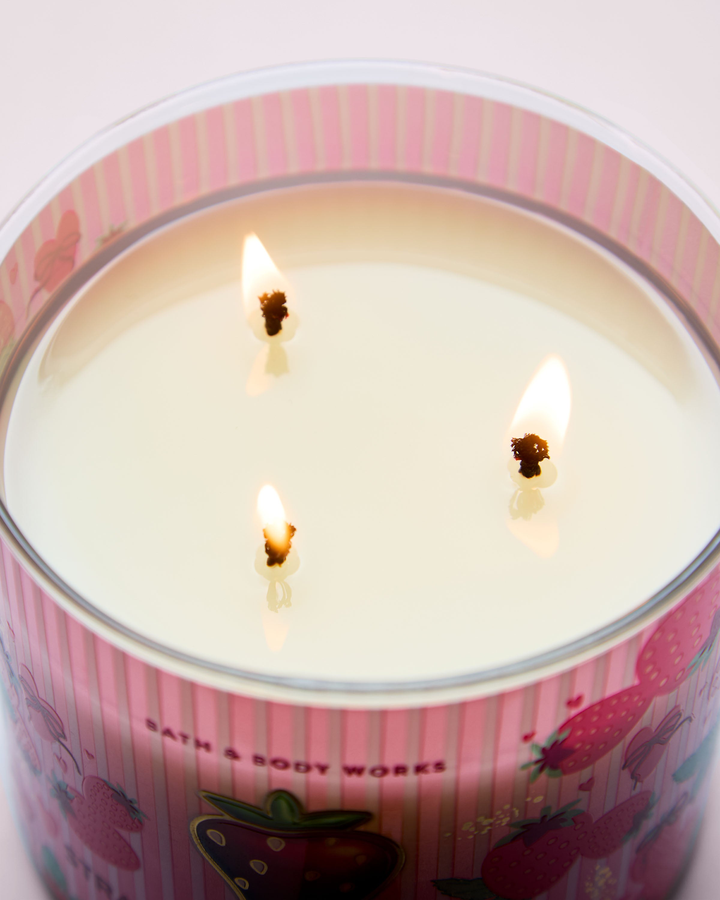 Strawberry Pound Cake 3-Wick Candle