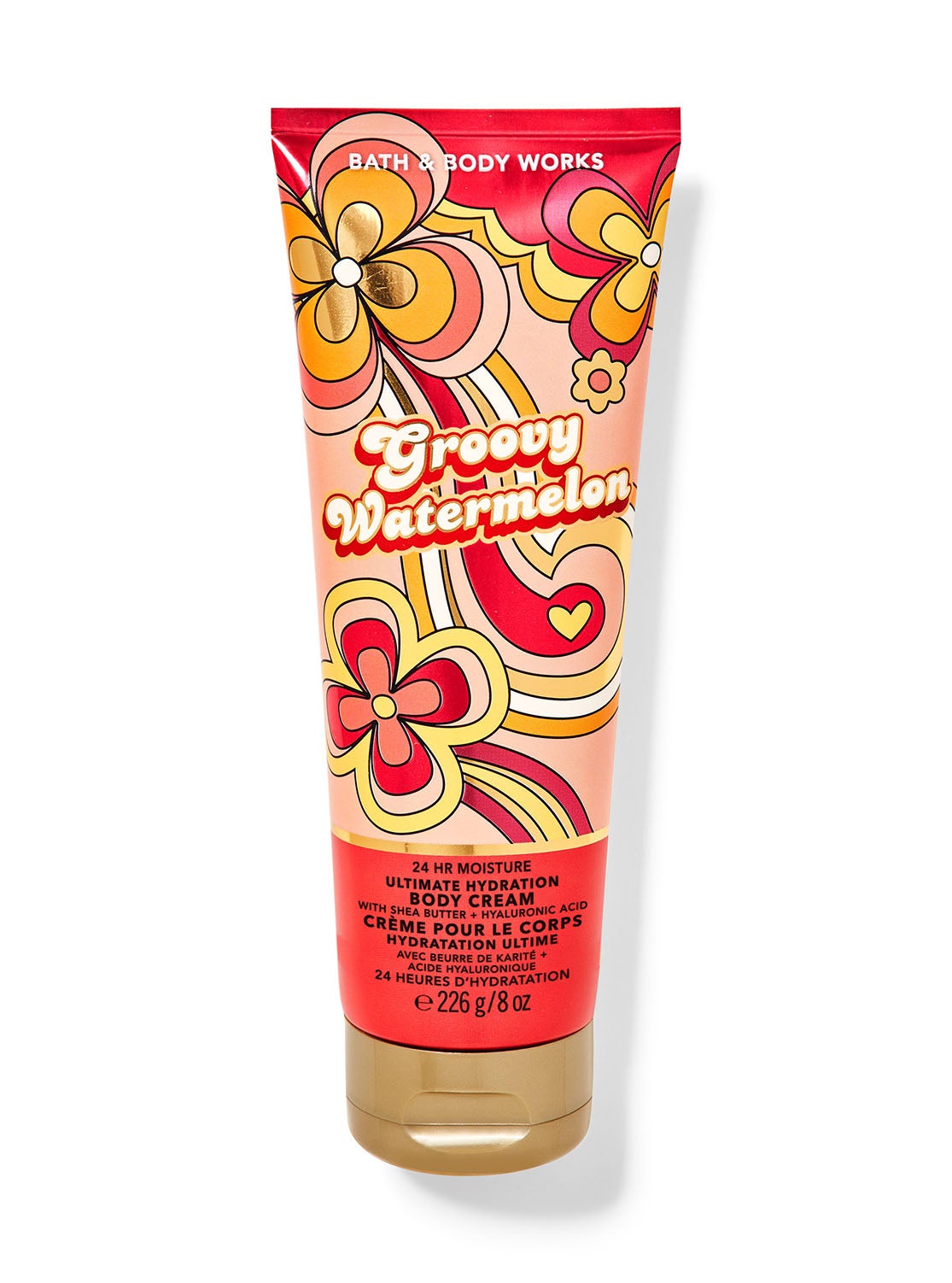 Groovy Watermelon Ultimate Hydration Body Cream Bath and Body Works
