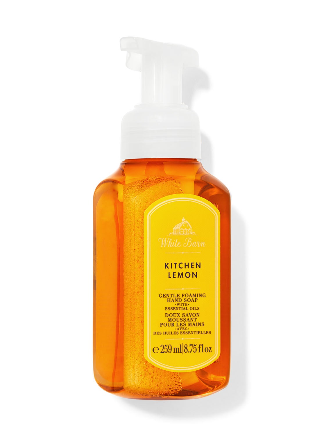 Kitchen Lemon Gentle Foaming Hand Soap Bath and Body Works