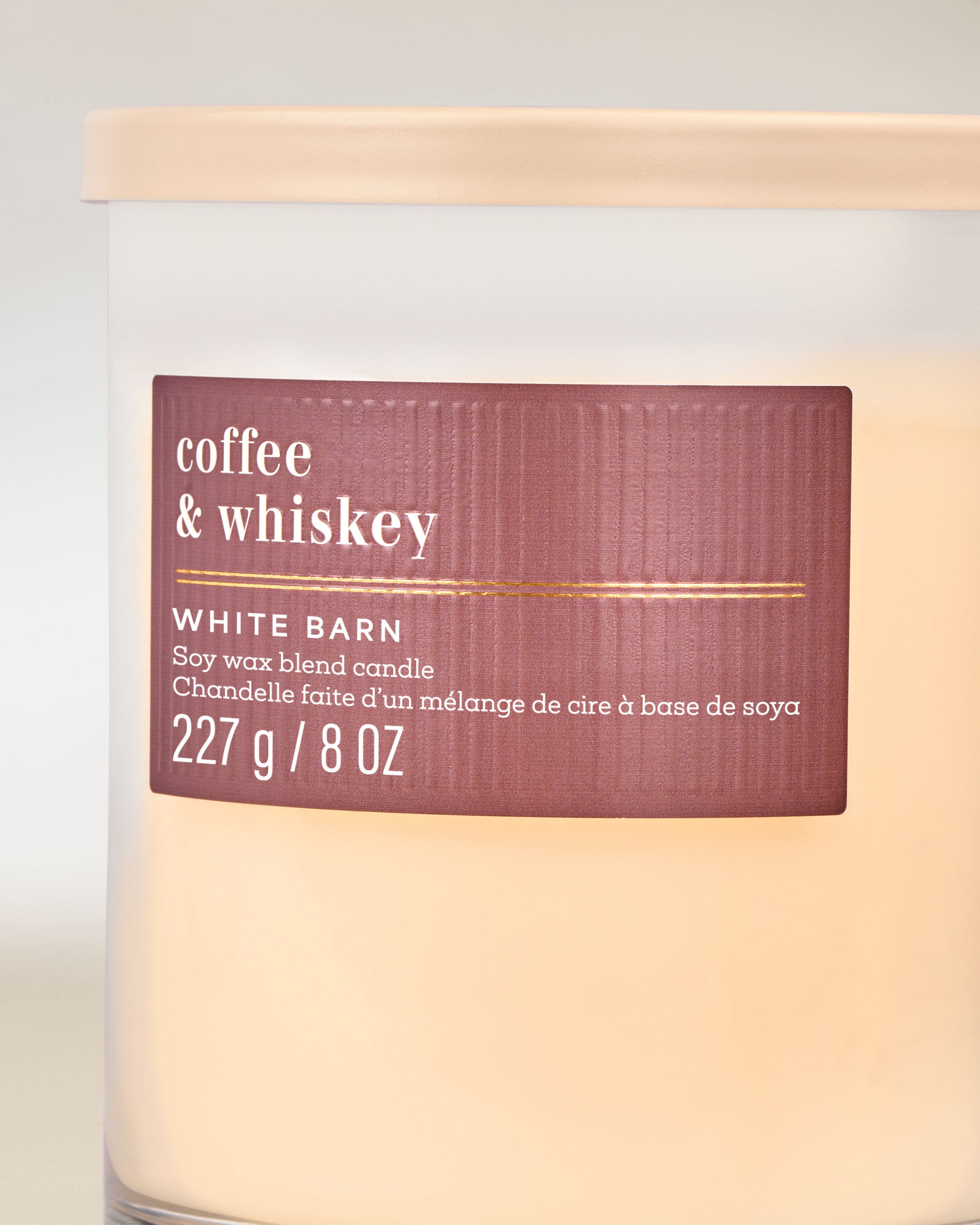 Coffee & Whiskey Single Wick Candle