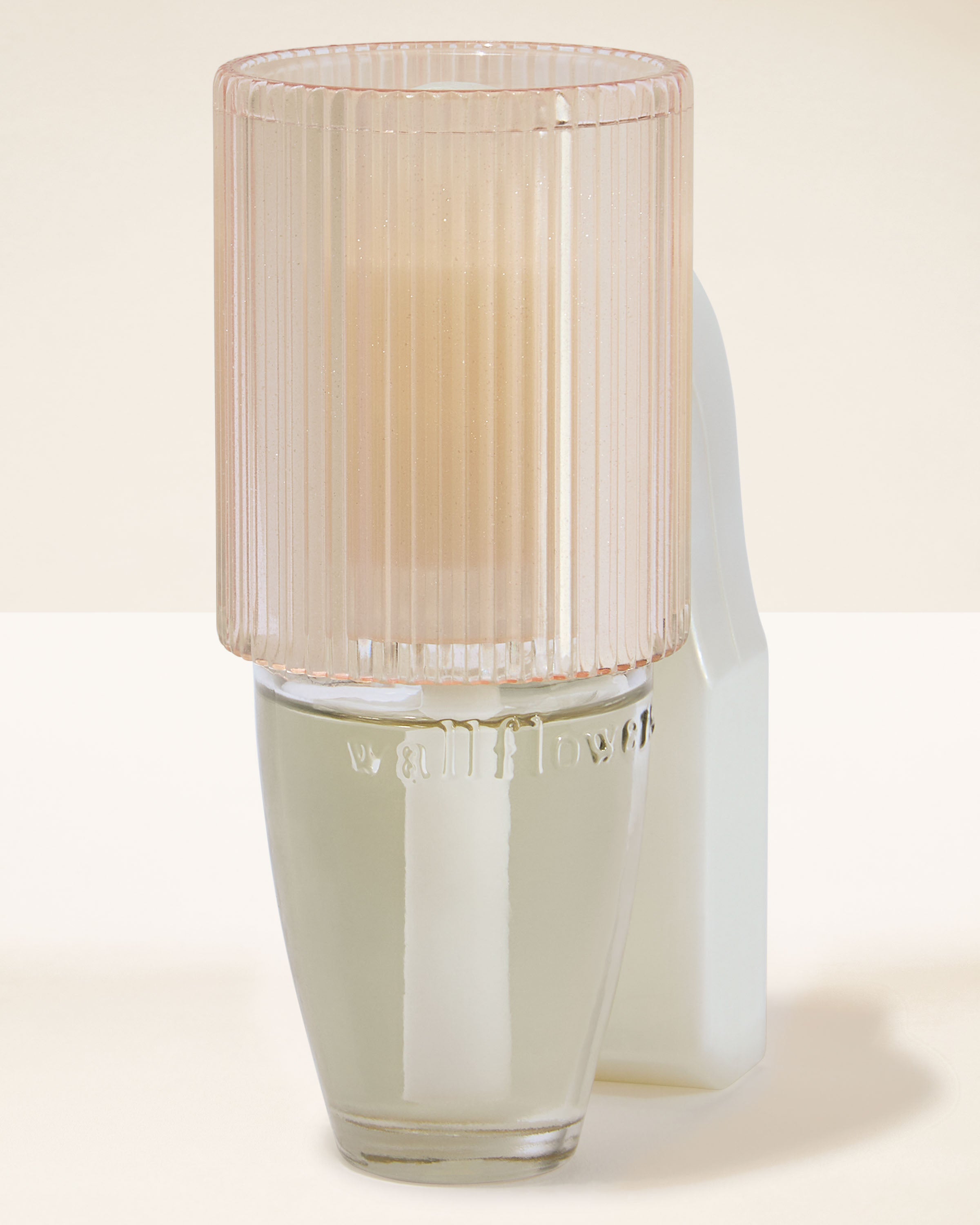 Champagne Sparkly Fluted Scent Control™ Nightlight Wallflowers Fragrance Plug