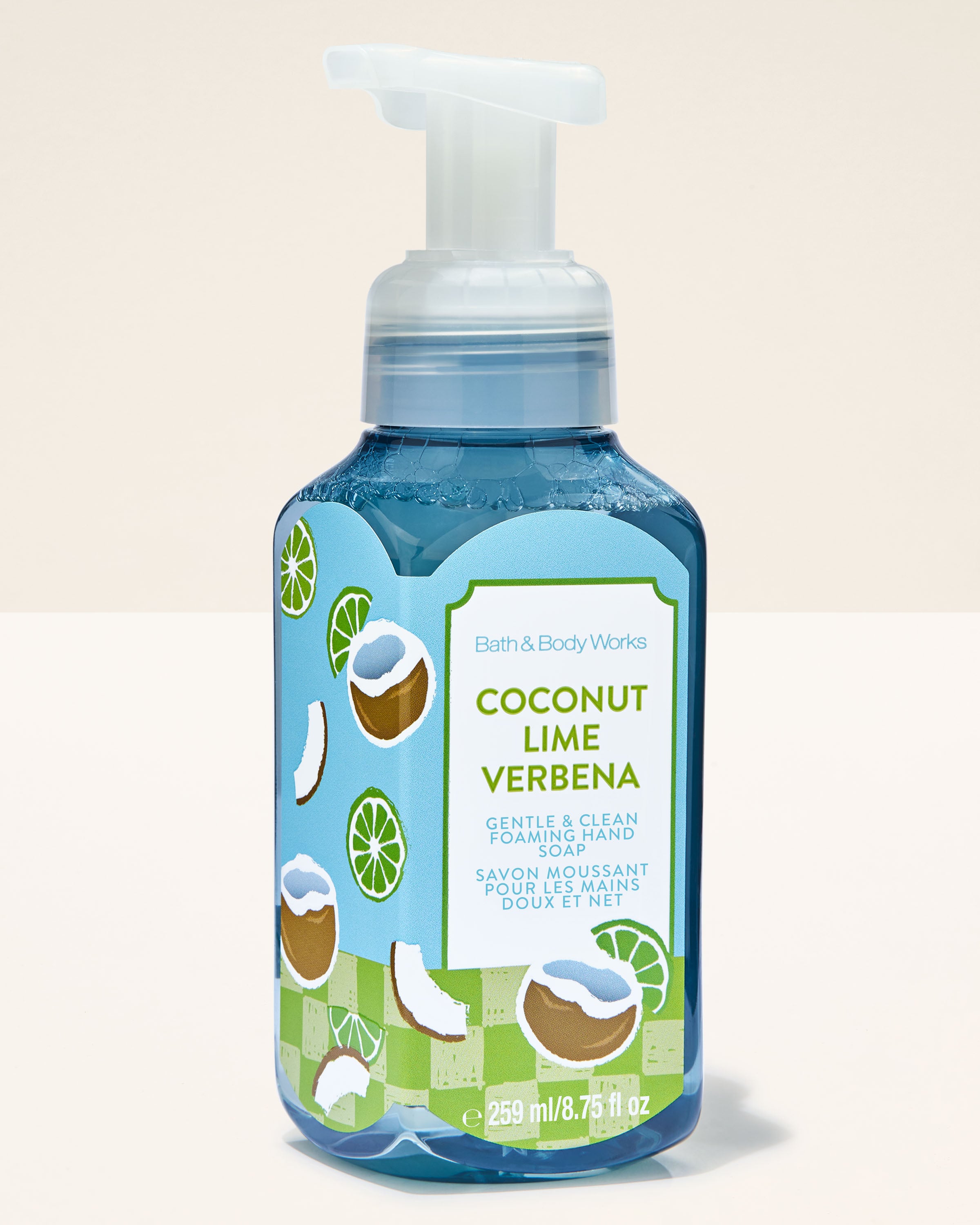 Coconut Lime Verbena Gentle & Clean Foaming Hand Soap