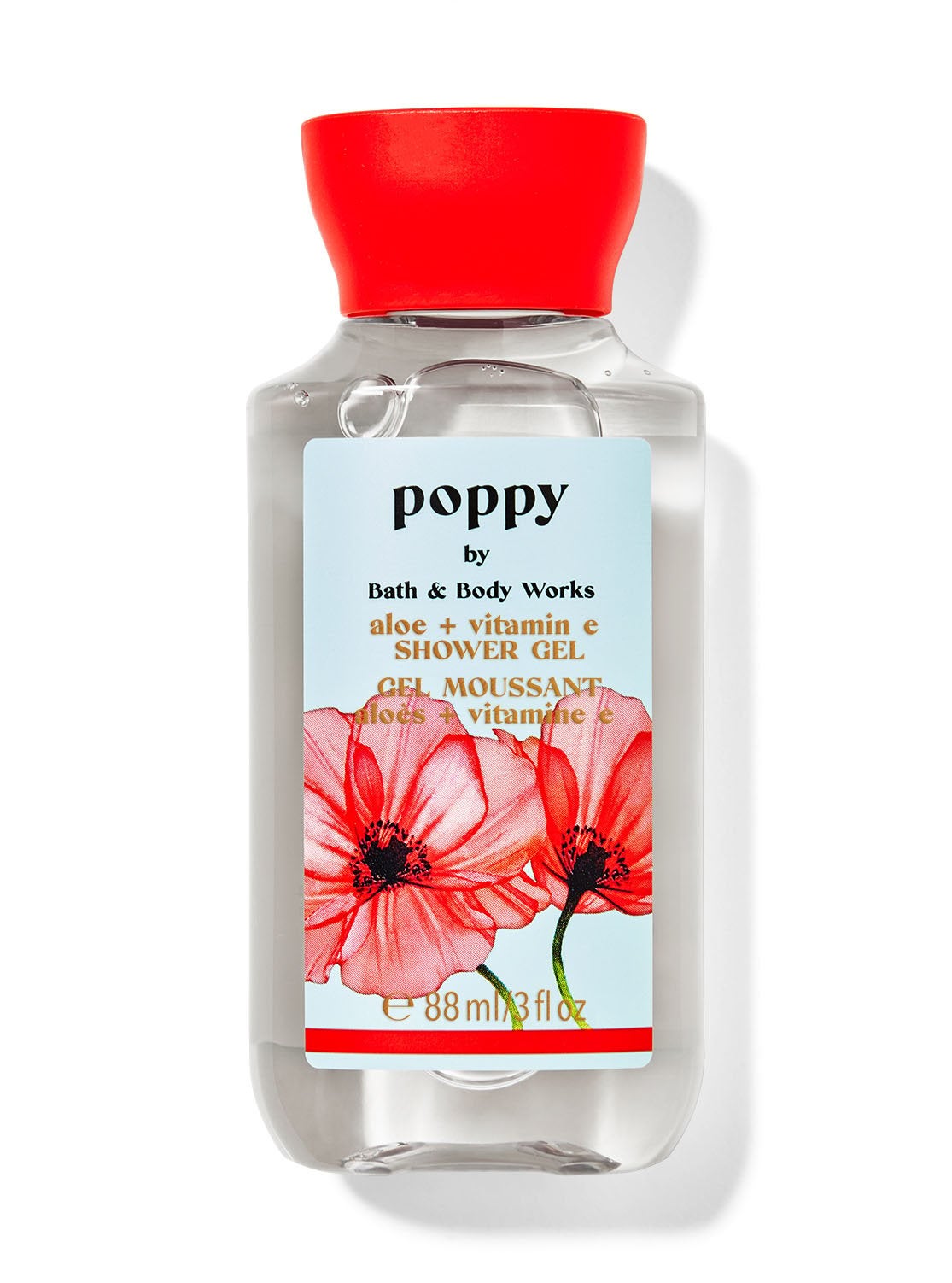 Poppy Travel Size Shower Gel Bath and Body Works